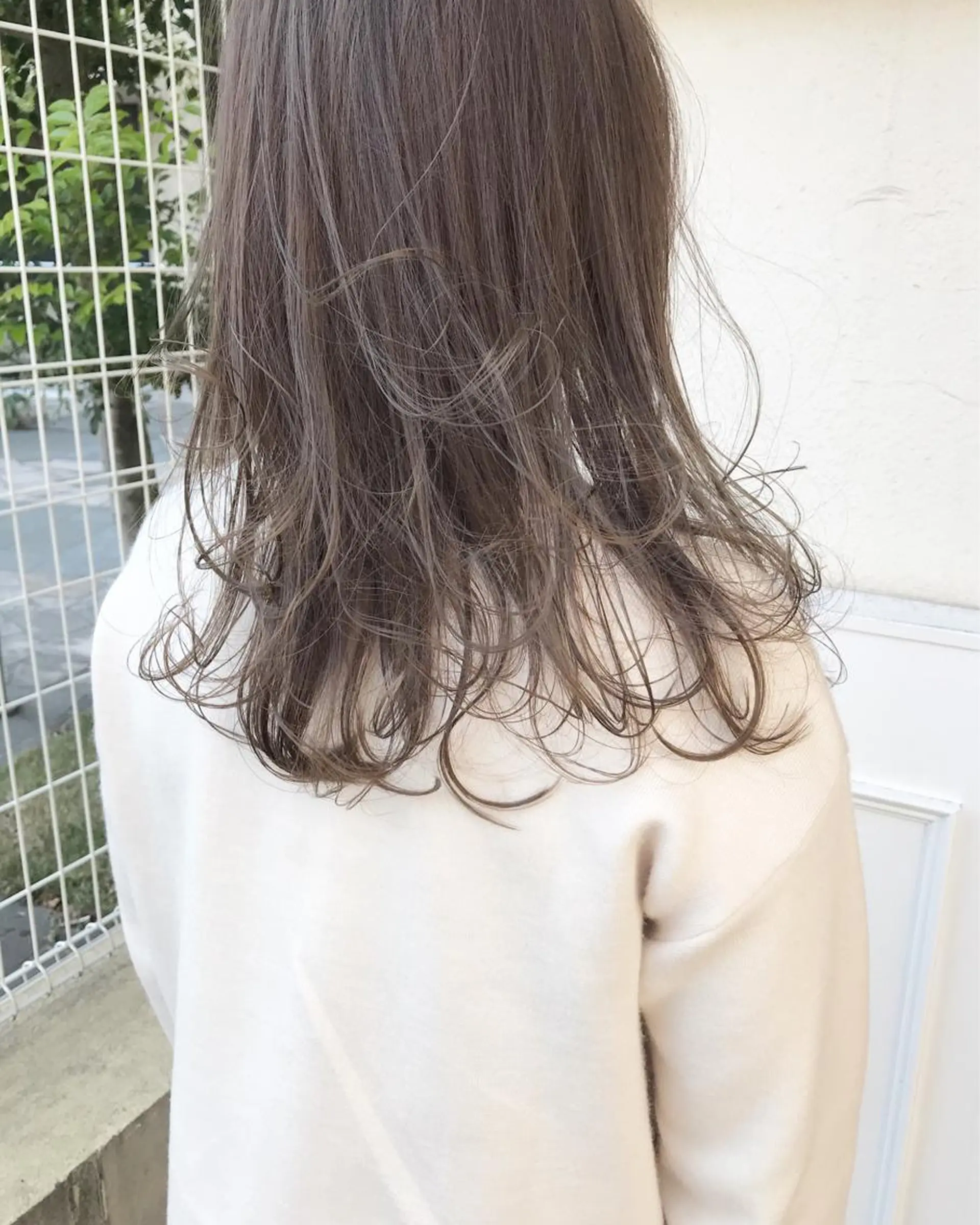 セミロング レイヤーカット カット ヘアカラー トリートメント Musiiik hairのヘアスタイル