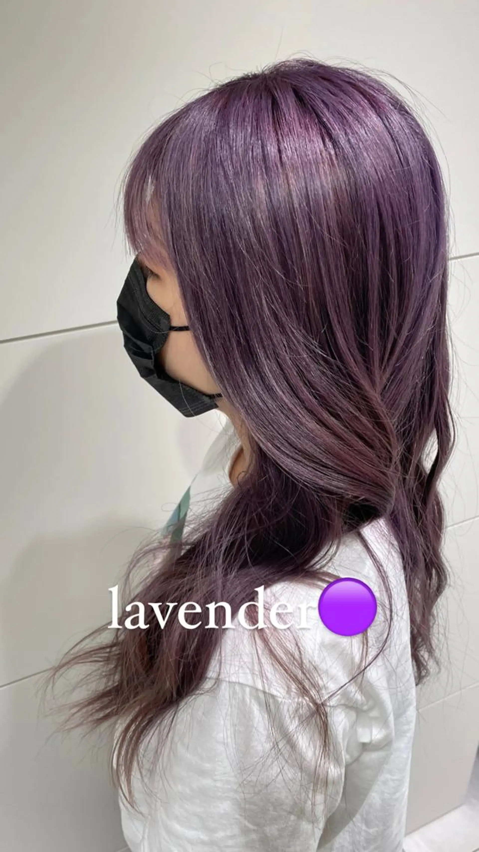 ロング カラー ハイトーンカラー トリートメント 髪質改善クロスパーマ モリオカ モエ💫のその他イメージ