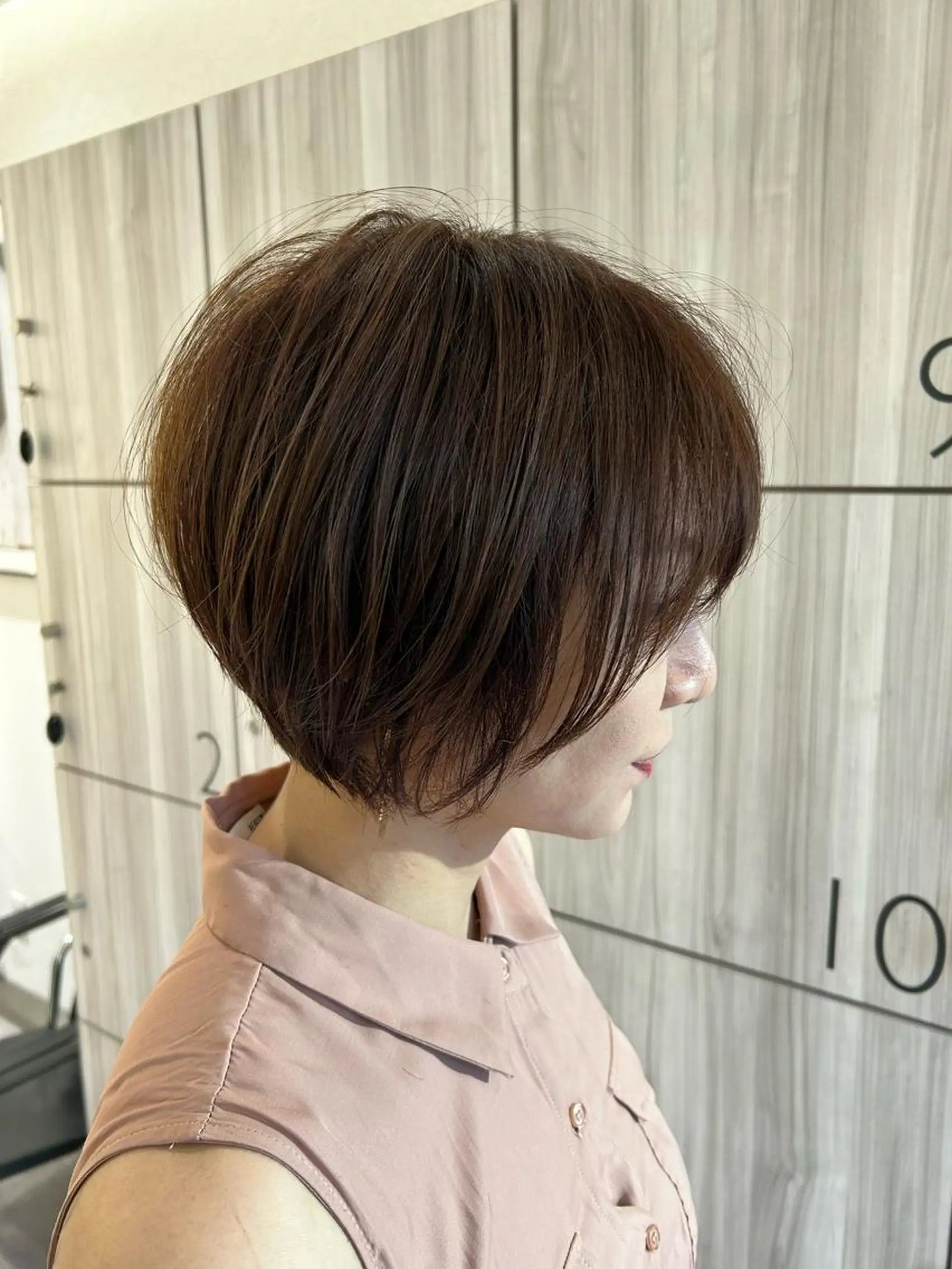 ショート 長屋 裕大のヘアスタイル