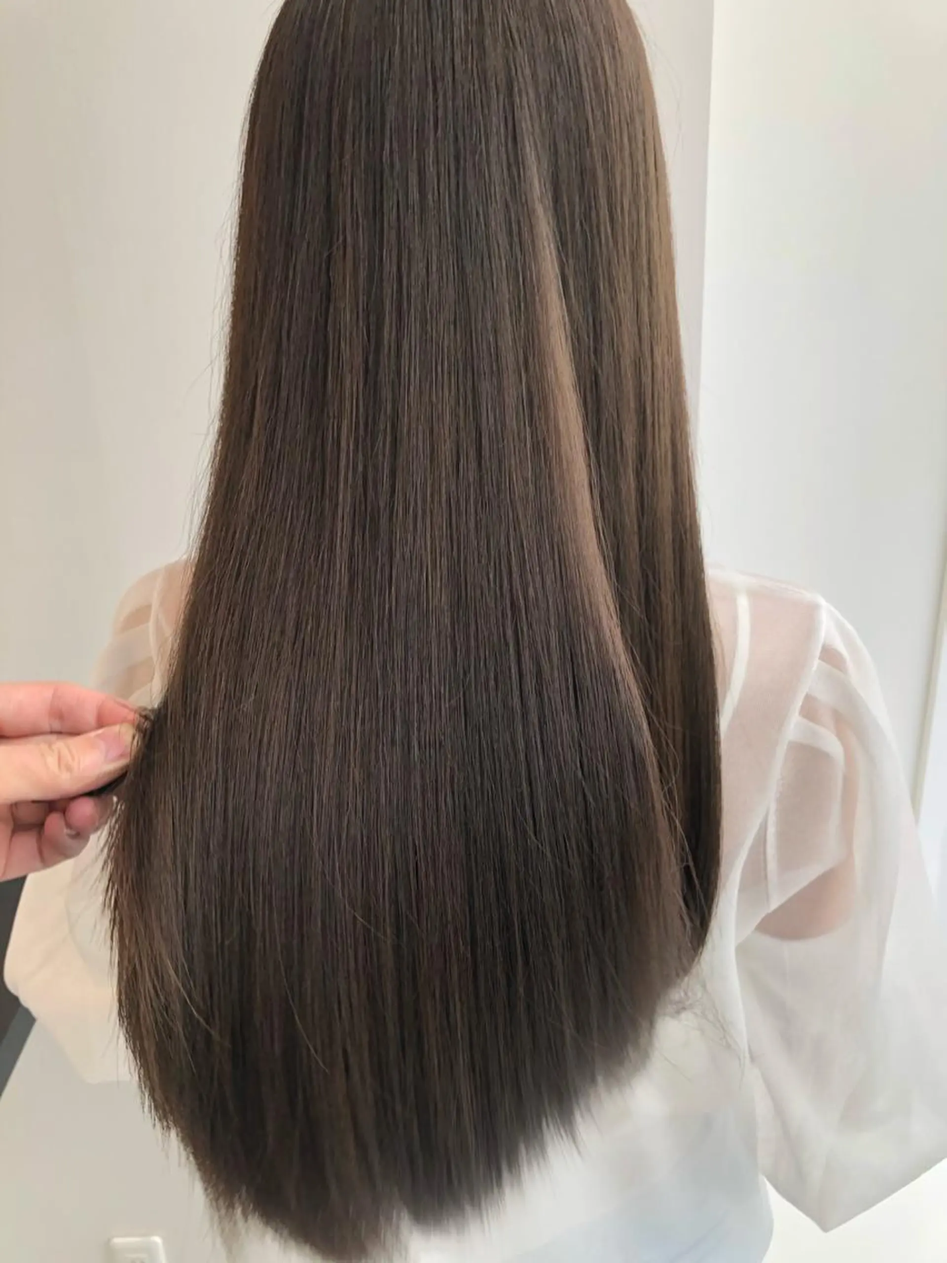 ロング 髪質改善 トリートメント Hair mission【ヘアーミッション】心斎橋所属・エクステ／レイヤー 落合/心斎橋のヘアスタイル