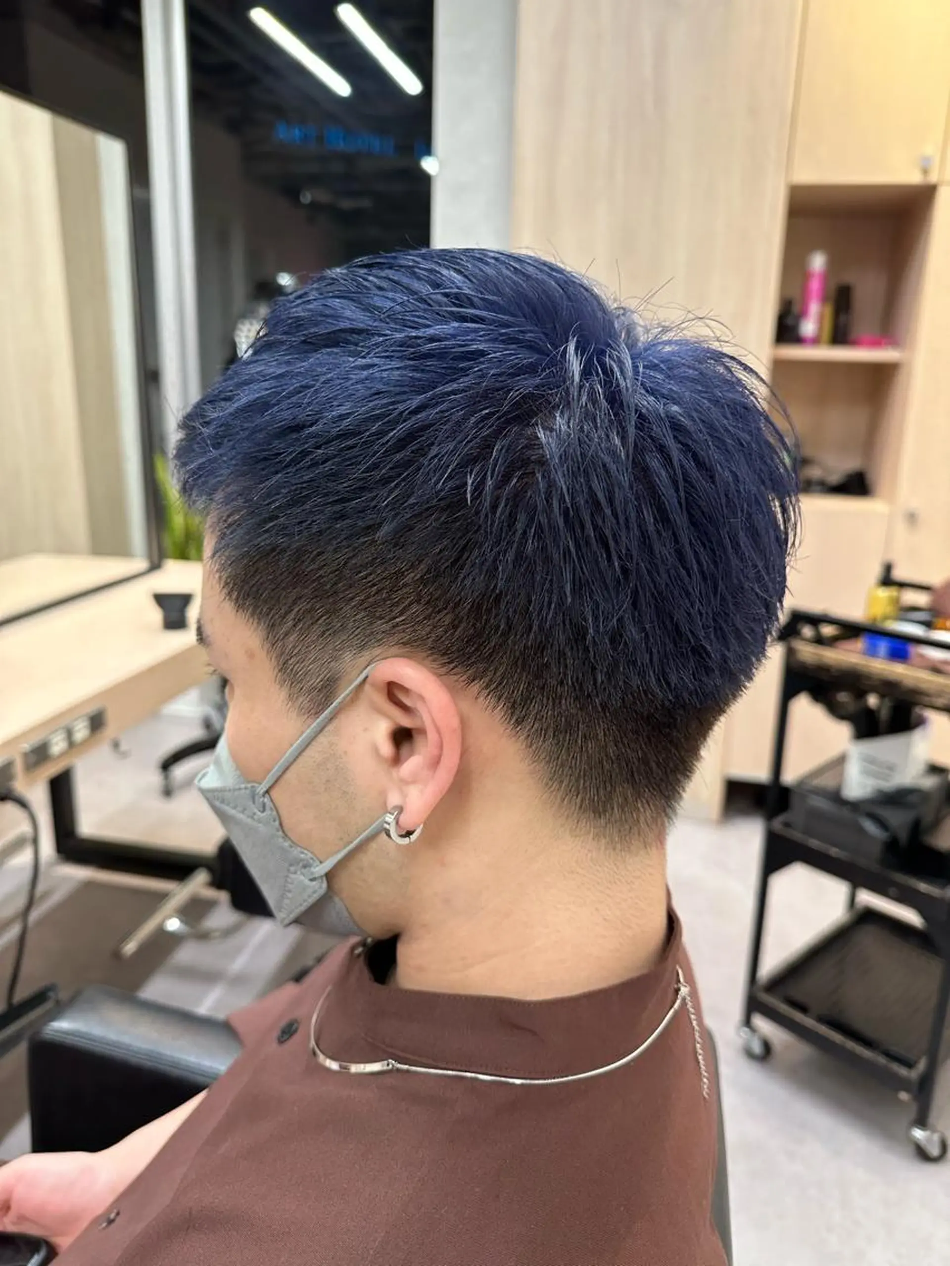 ショート カラー メンズ カット ヘアカラー トリートメント 🪞個室サロン/韓国 艶髪/keito🪞のヘアスタイル