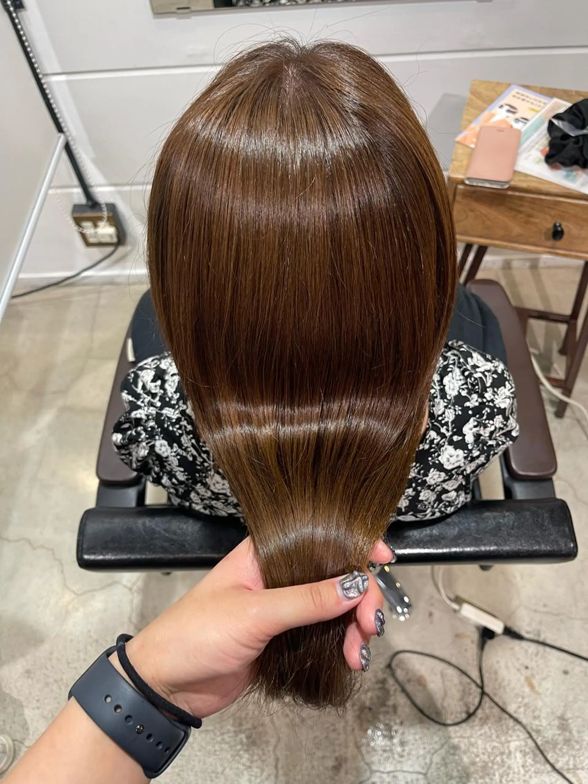 セミロング カラー Elme所属・イージードリル募集 🔥平口はのんのヘアスタイル