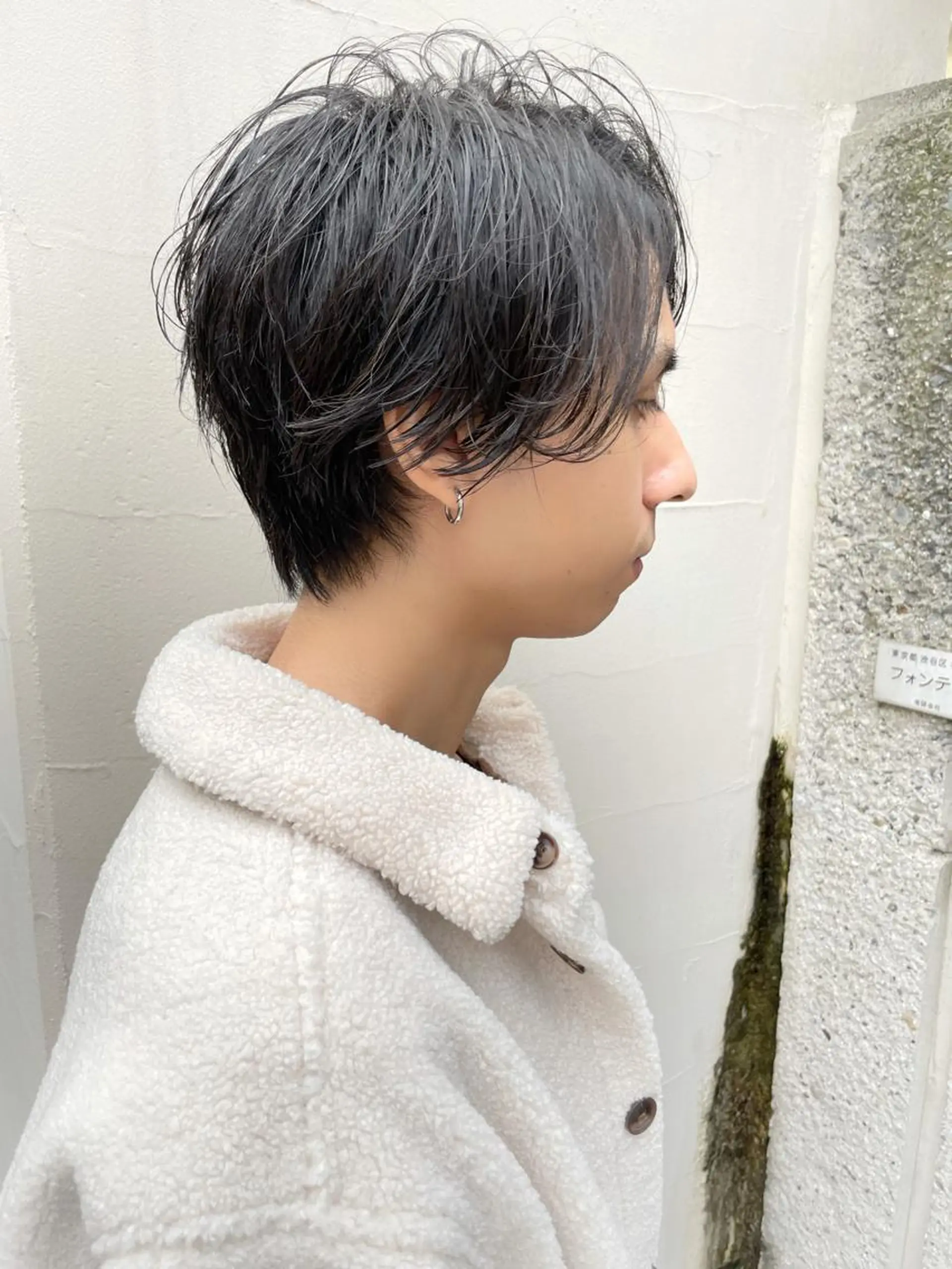 ミディアム カラー メンズ 伸ばしかけ カット ヘアカラー トリートメント メンズ特化🟡個室 口コミ高評価🟡三澤のヘアスタイル