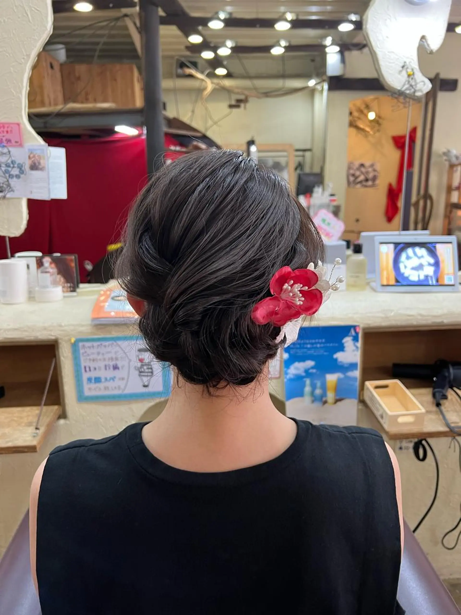 ミディアム ヘアアレンジ 「sumi」Hair  Design所属・「sumi」 AMIのヘアスタイル