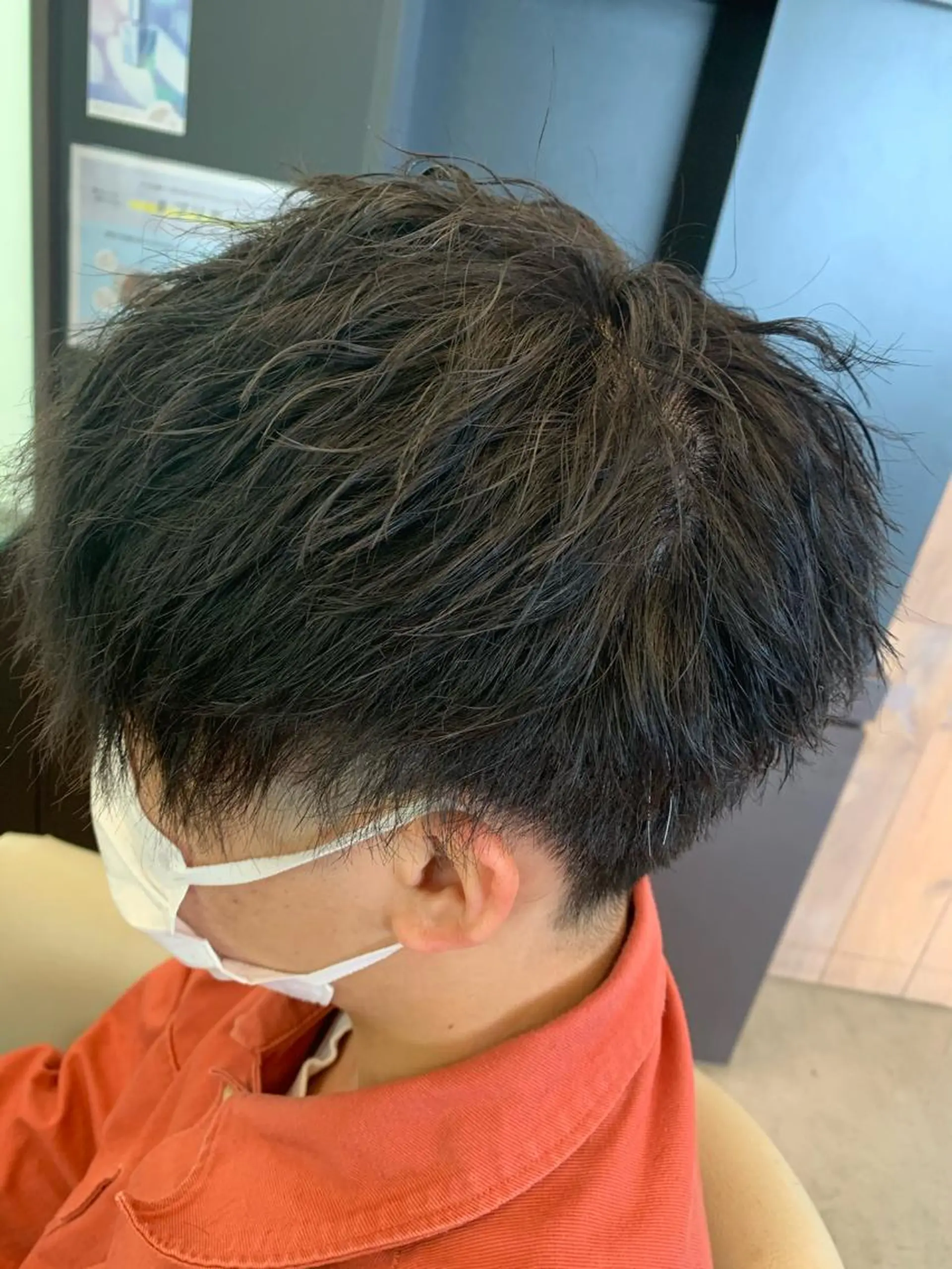 パーマ メンズ メンズパーマ メンズツイストパーマ ツイストパーマ Aya/四条烏丸/ インナーカラーのヘアスタイル