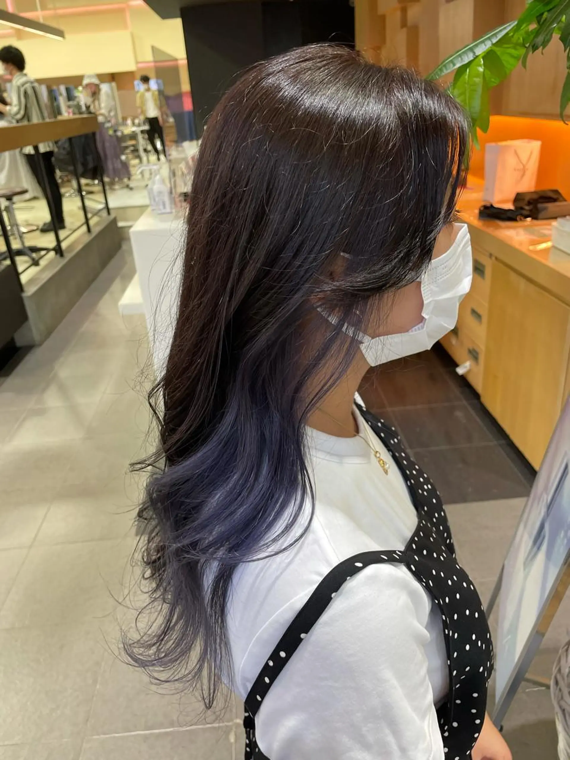 セミロング 韓国ハイトーン🦋 hikariのヘアスタイル