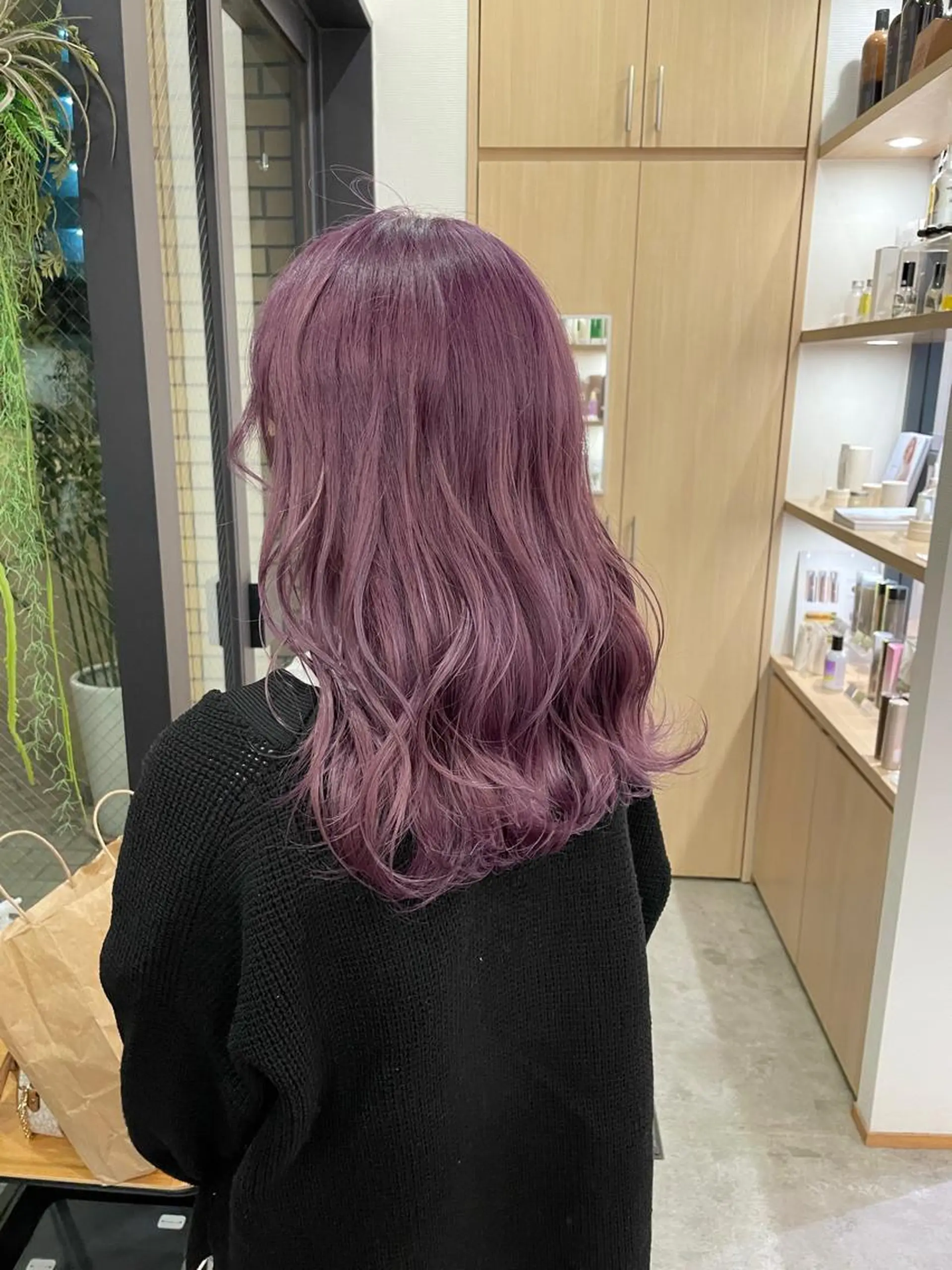 ロング カラー ラベンダーカラー ヘアカラー トリートメント 城　健太郎 💎ハイトーンのヘアスタイル