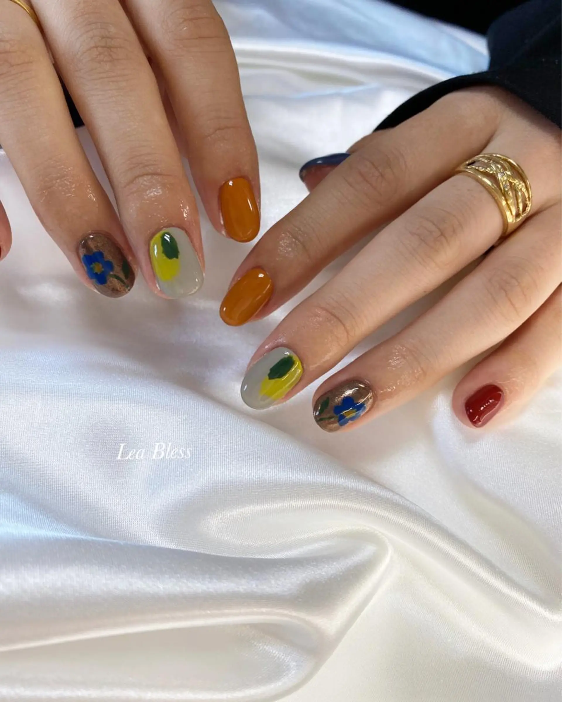 ネイル ハンドネイル Lea Bless 河原町のネイルデザイン