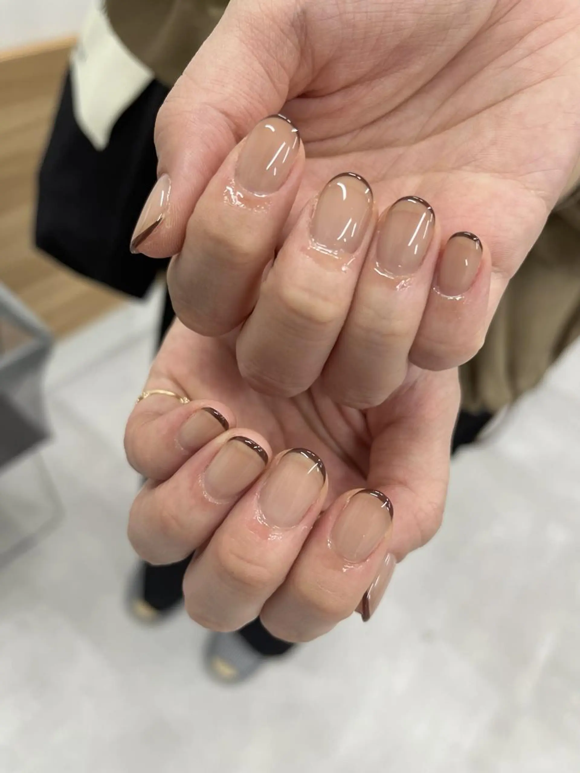 ネイル フレンチネイル ハンドネイル ベターネイル 浅草橋のネイルデザイン