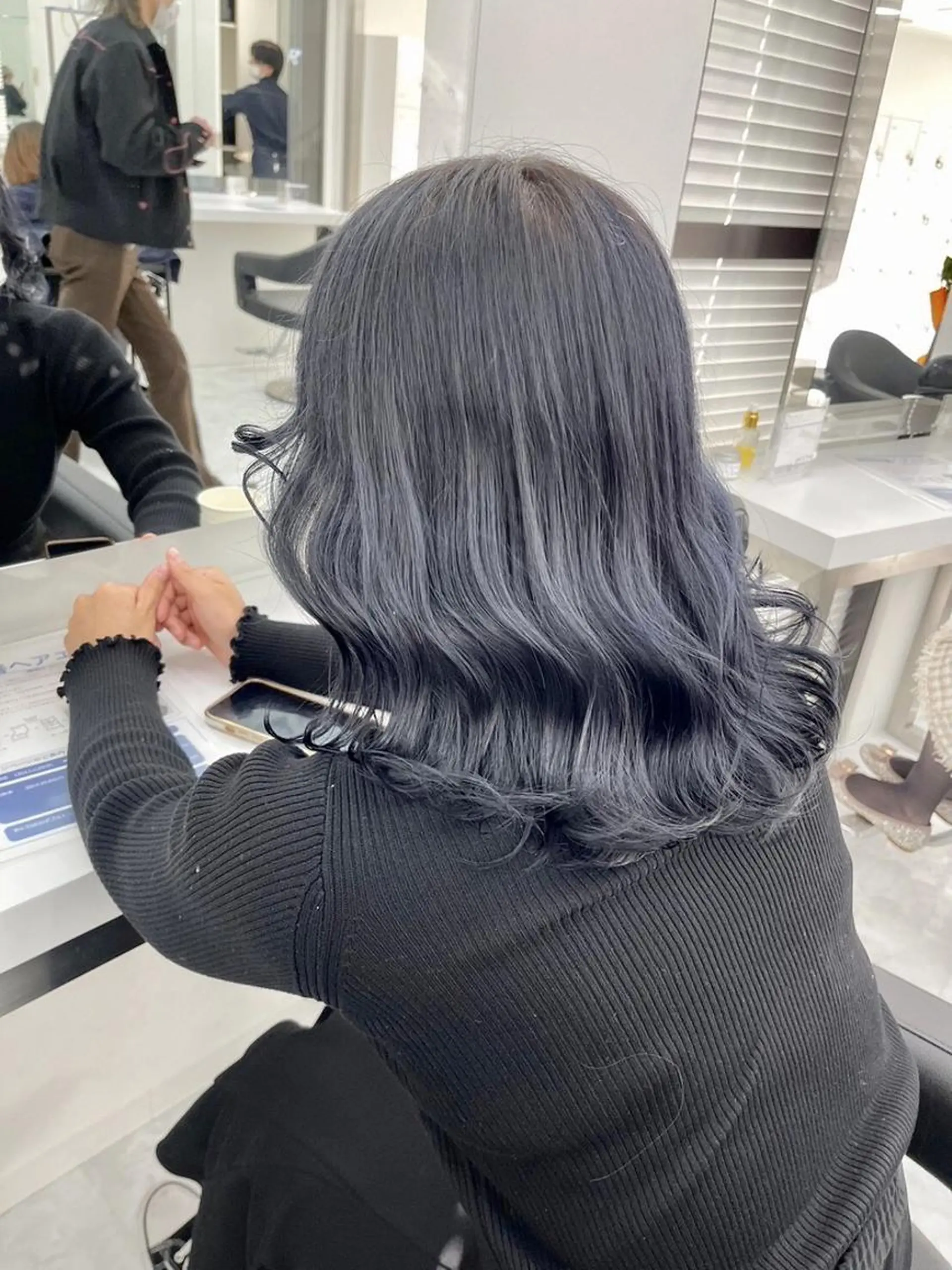 カラー 大人っぽ暗髪レディ 🩶takuto🩶のヘアスタイル