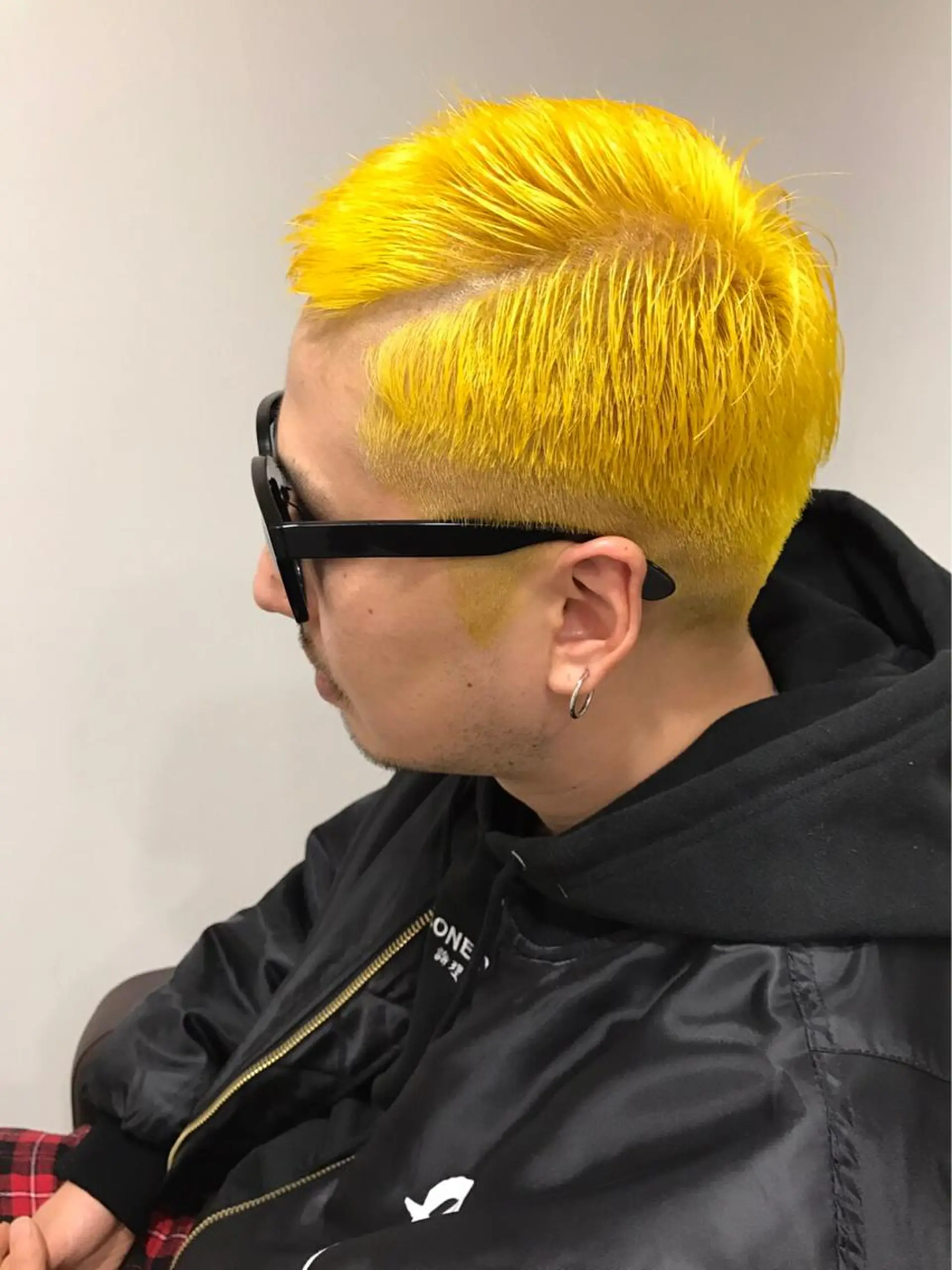 ショート カラー メンズ ボウズ Hair mission【ヘアーミッション】心斎橋所属・エクステ／レイヤー 落合/心斎橋のヘアスタイル