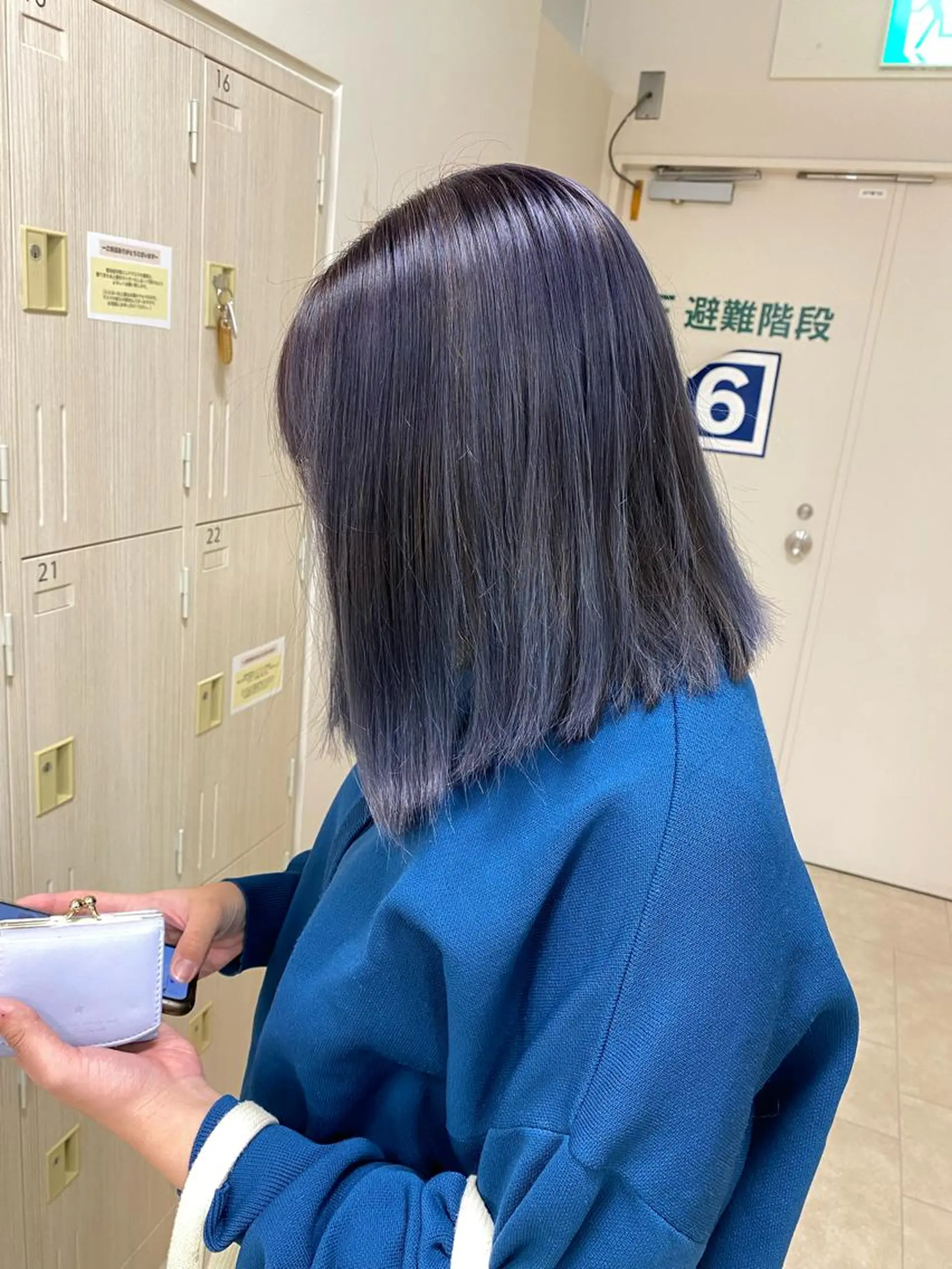 ミディアム カラー ヘアカラー トリートメント ヘアセット ハイトーン/ウルフ /レイヤー/坂野幸伸のヘアスタイル