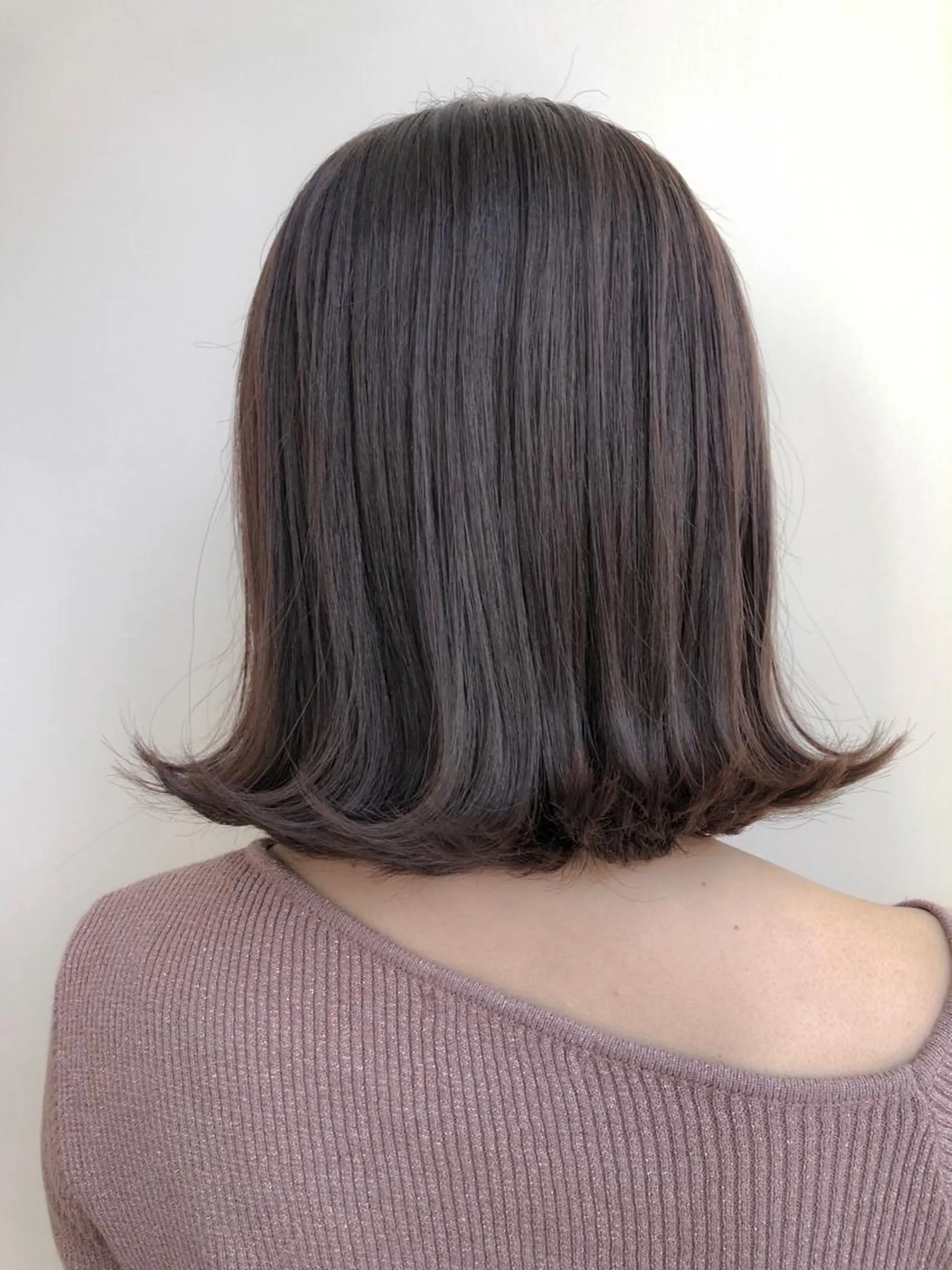 ミディアム カラー ブラウンカラー ピンクカラー ピンクブラウン SALOWIN神戸三宮East店所属・【半個室、艶髪】西村 有司のヘアスタイル