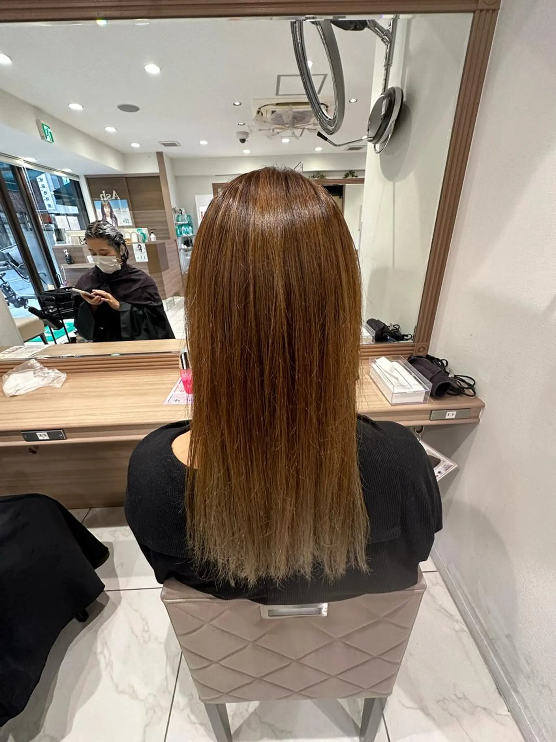 ロング カラー ‪❥ブリーチ💗 MIKUのヘアスタイル