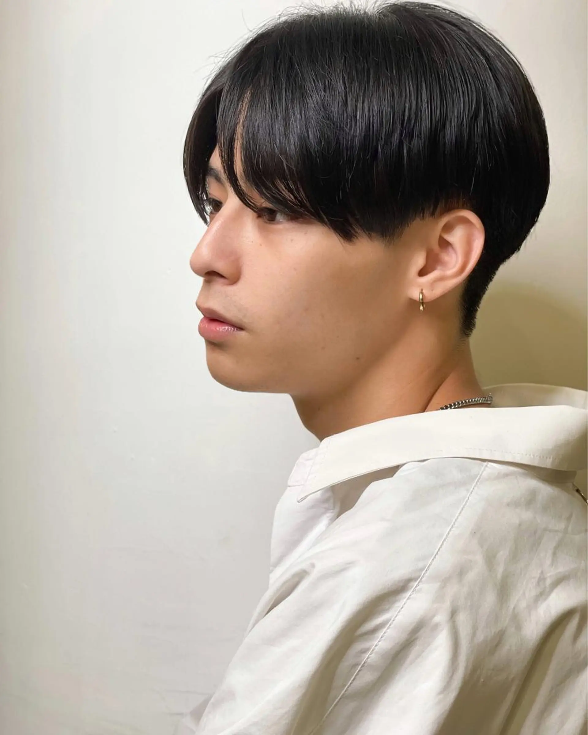 メンズ センターパート メンズパーマ 刈り上げ カット BIRTH by happiness所属・【ニュアンスパーマ】 西岡拓海のヘアスタイル