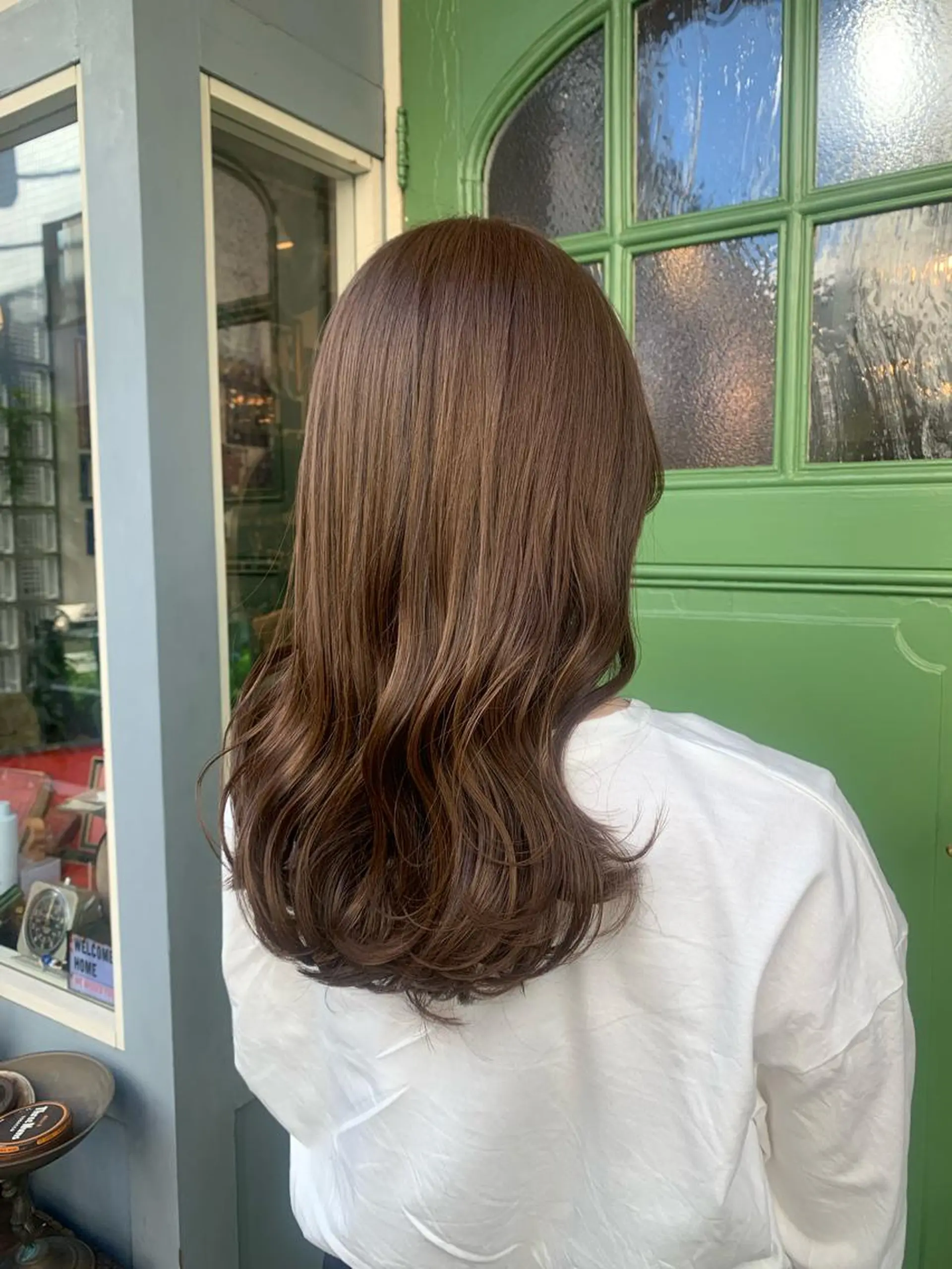 ロング カラー カット ヘアカラー トリートメント ヘッドスパ 清水千優/パーマ/透 明感カラー/メンズのヘアスタイル