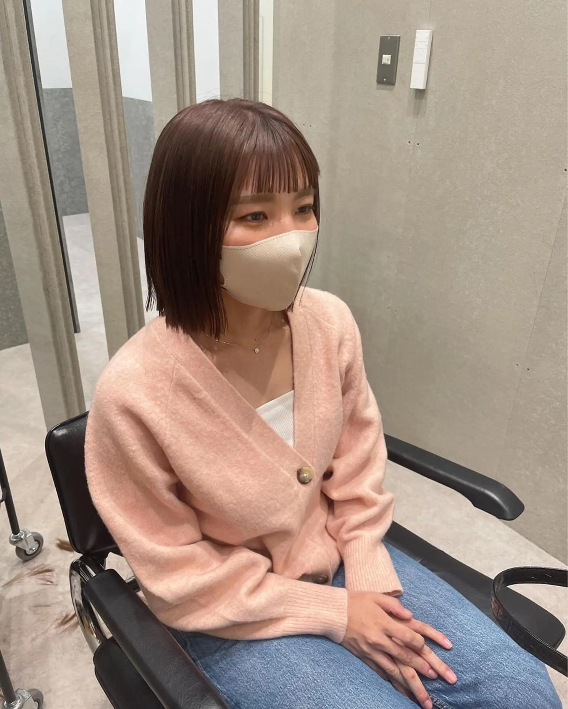 ミディアム 東京の技術を 京都で✂︎🕊️💖のヘアスタイル