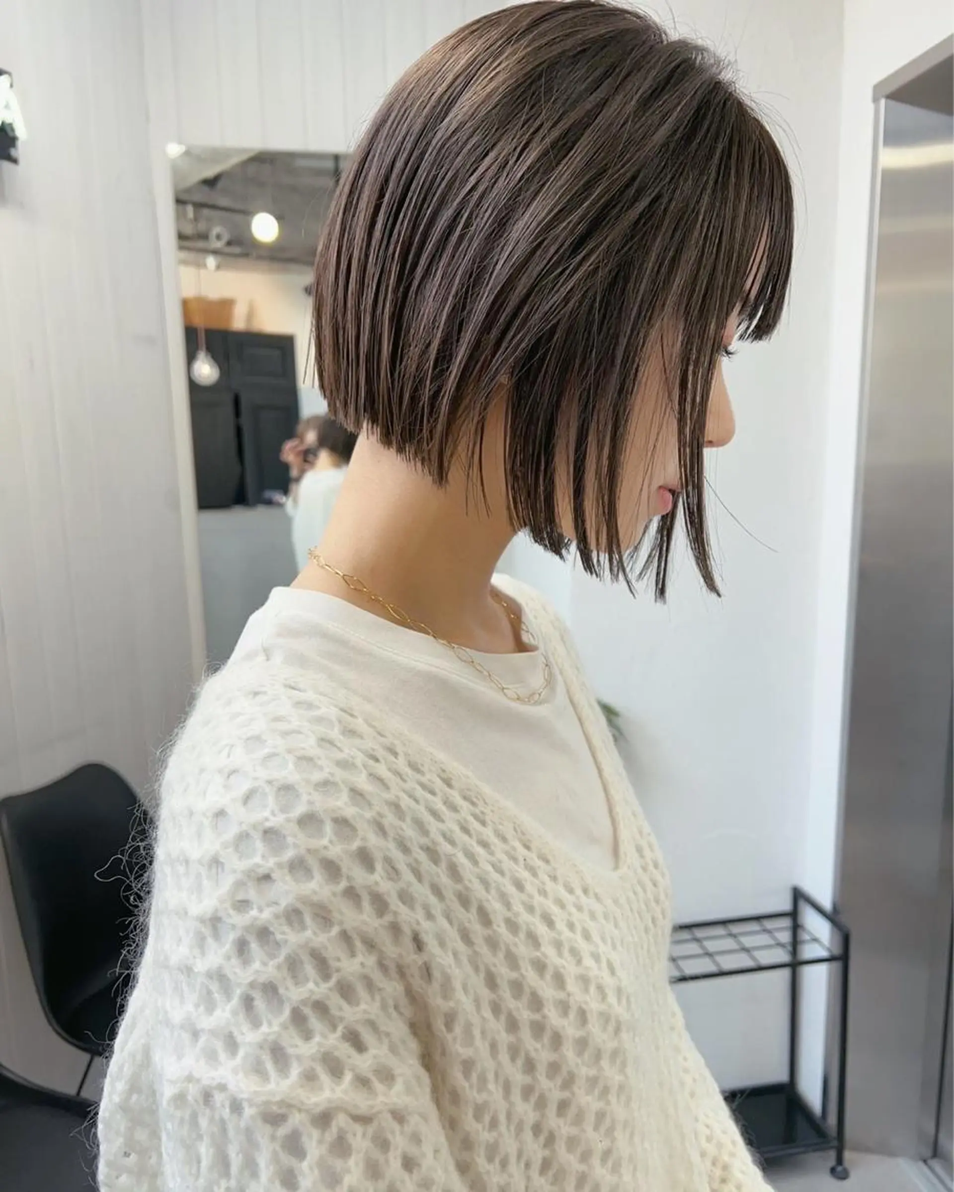 ショート カラー ボブ 🧸艶々韓国ヘア 🧁mizunaのヘアスタイル