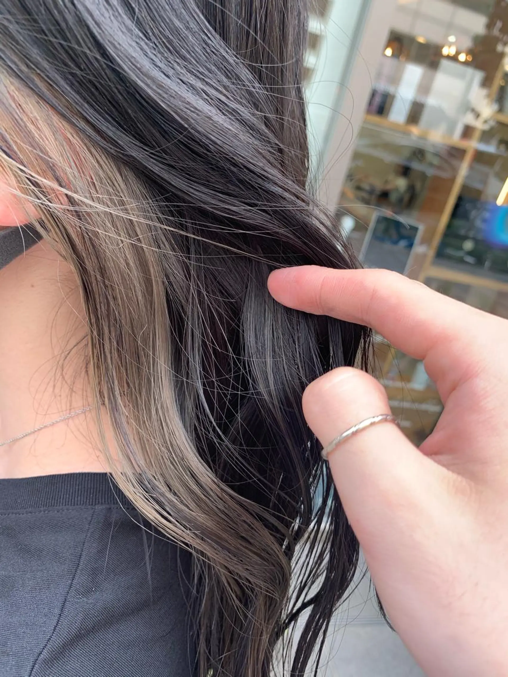 ミディアム カラー ハイトーンカラー ‪🌿パーマ大好評 メンズヘア🌿ワタルのヘアスタイル