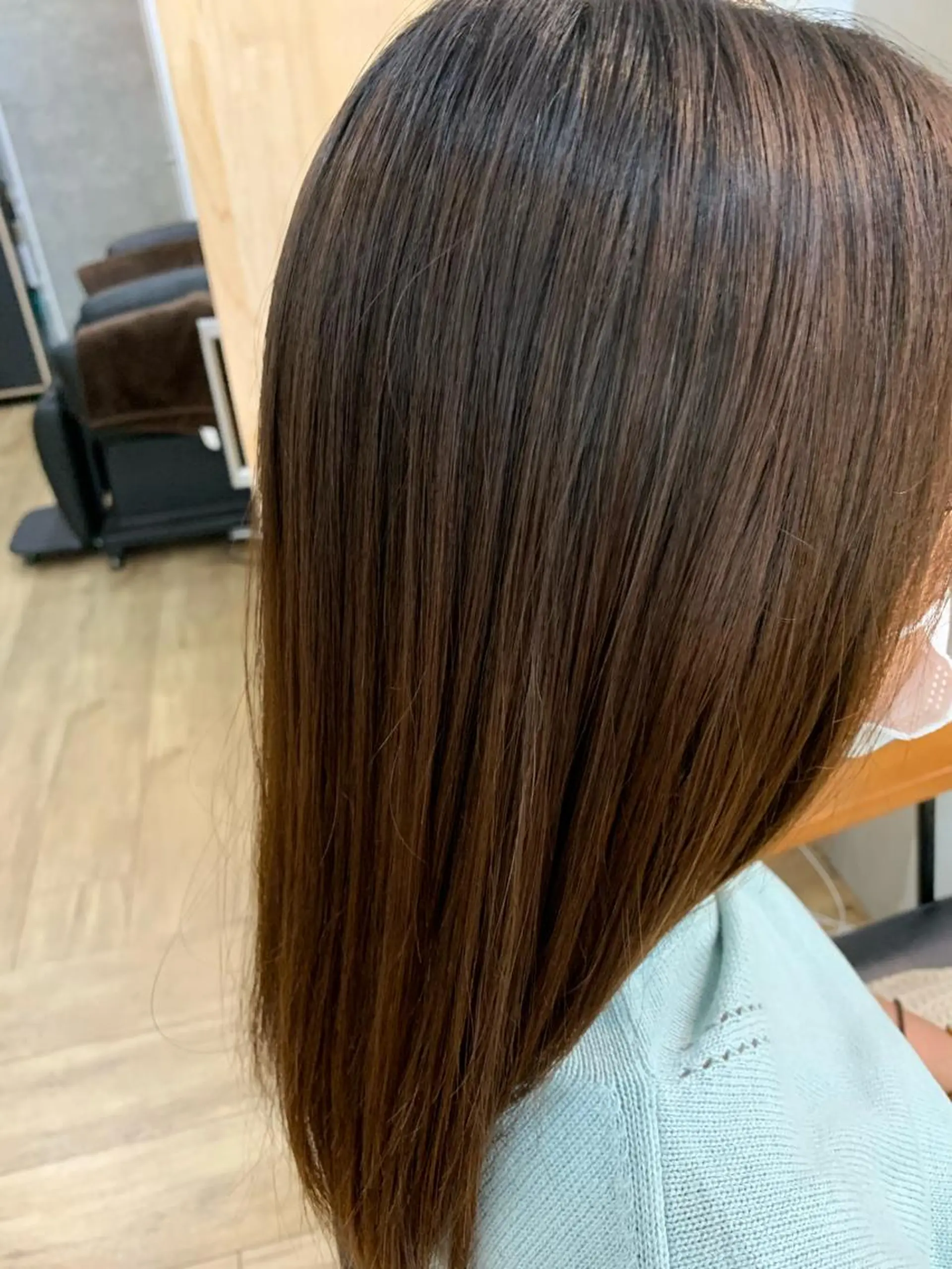 ロング パーマ 縮毛矯正 宗近 拓磨のヘアスタイル