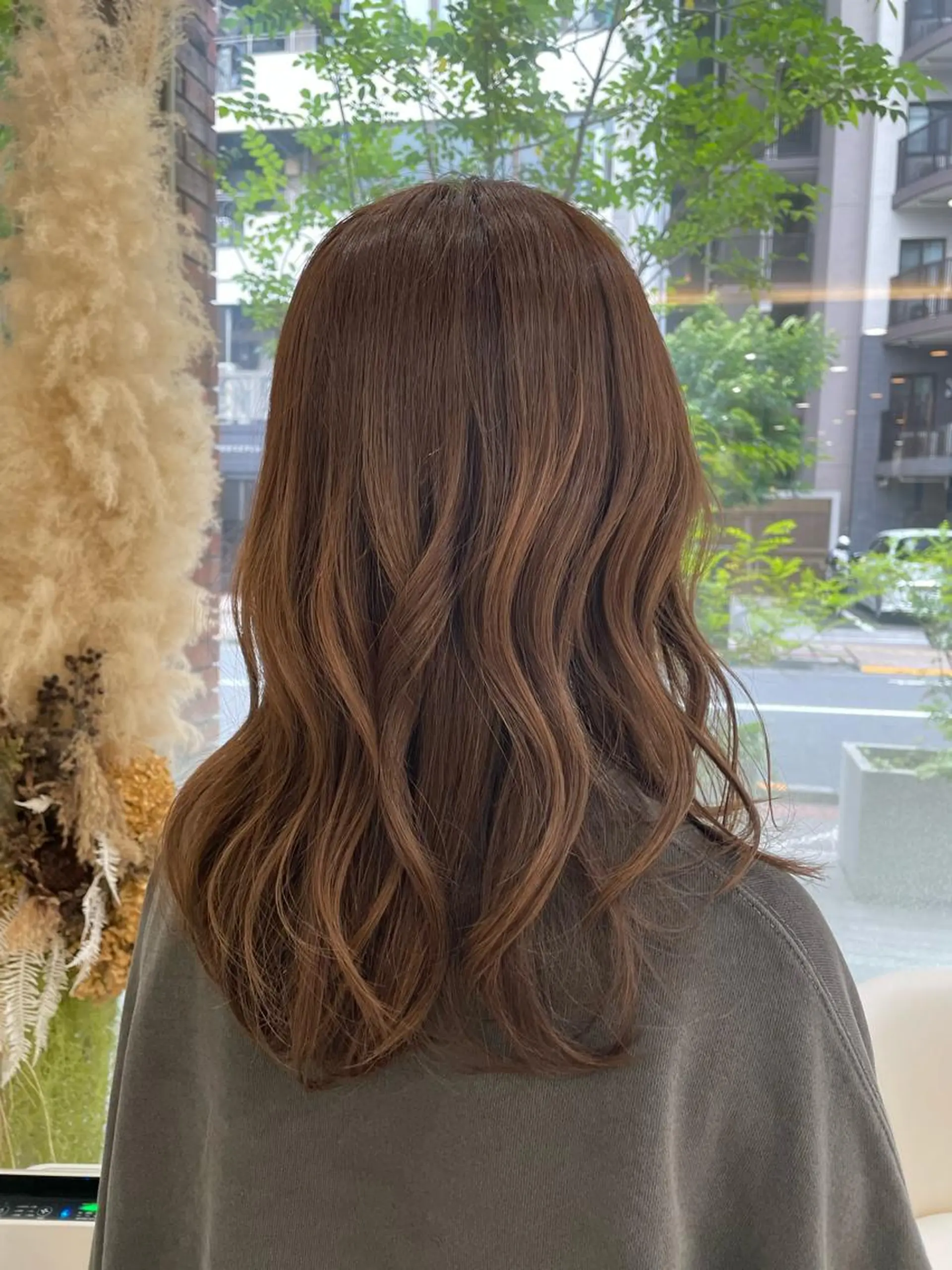 セミロング カラー ブラウンカラー カット ヘアカラー トリートメント 田野倉NEXT店 美髪ニストのヘアスタイル