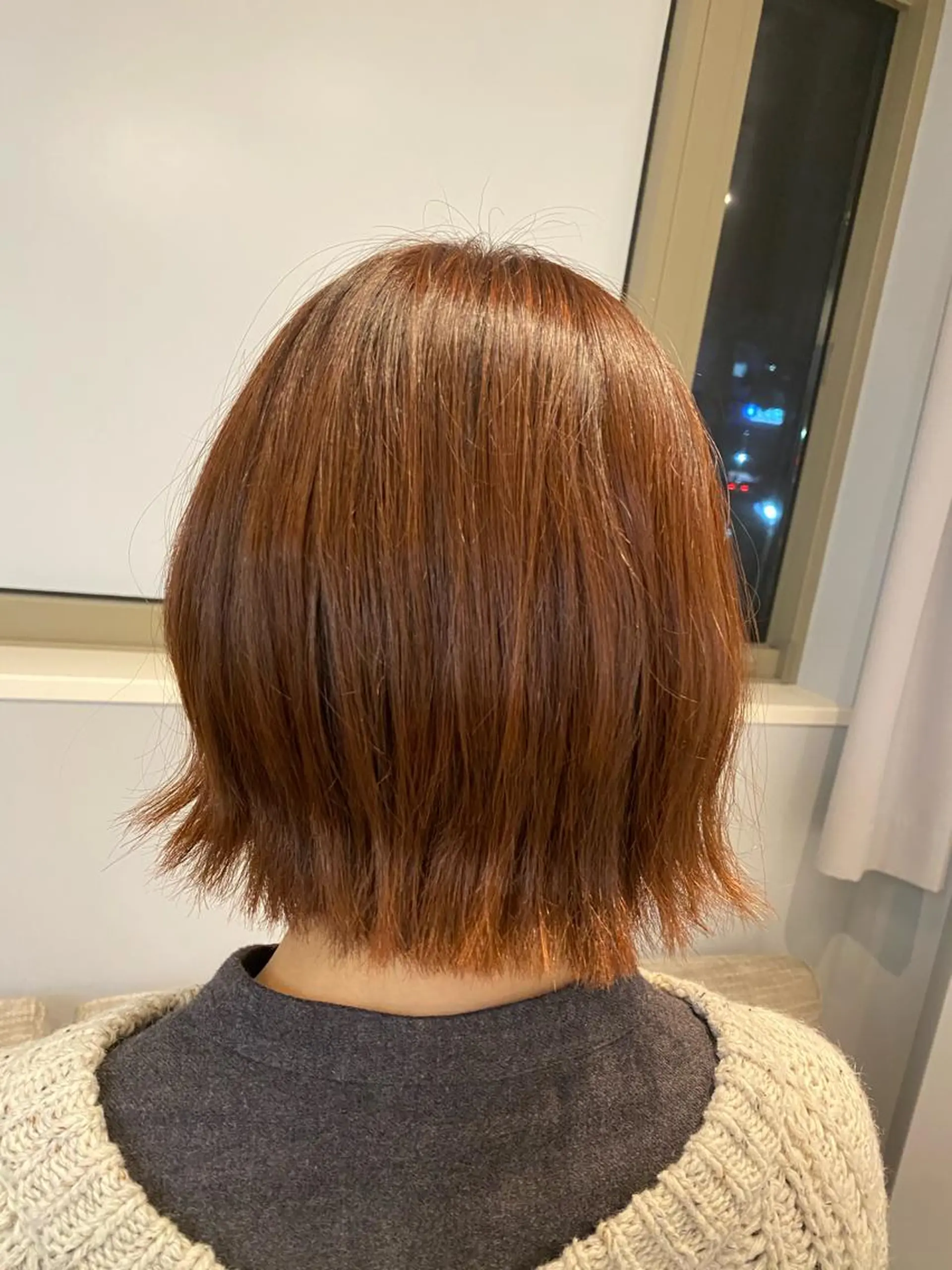 ショート 透明感カラー✨ 酸性ストレート特化のヘアスタイル