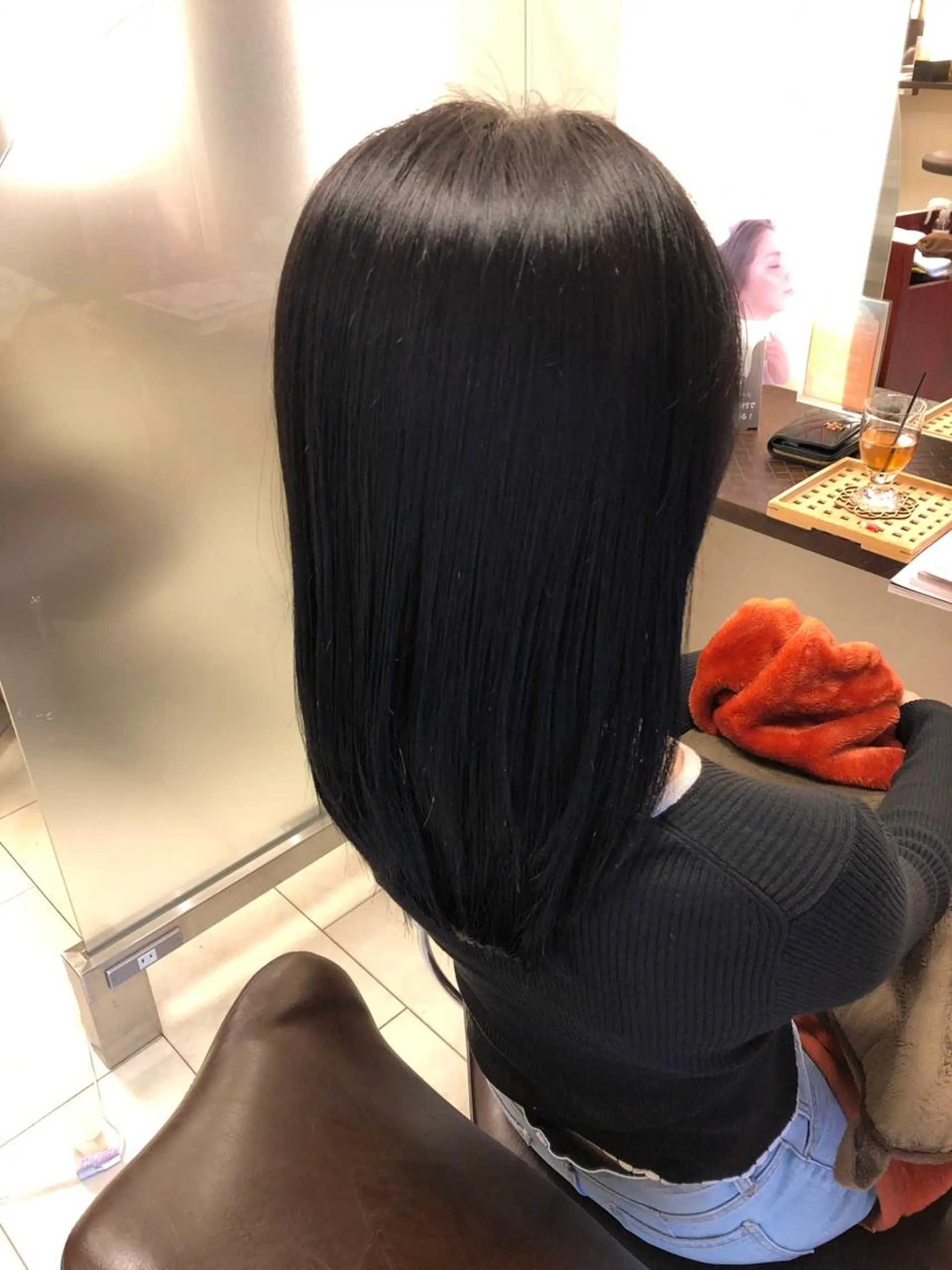 セミロング SHAPE 早坂兼斗のヘアスタイル