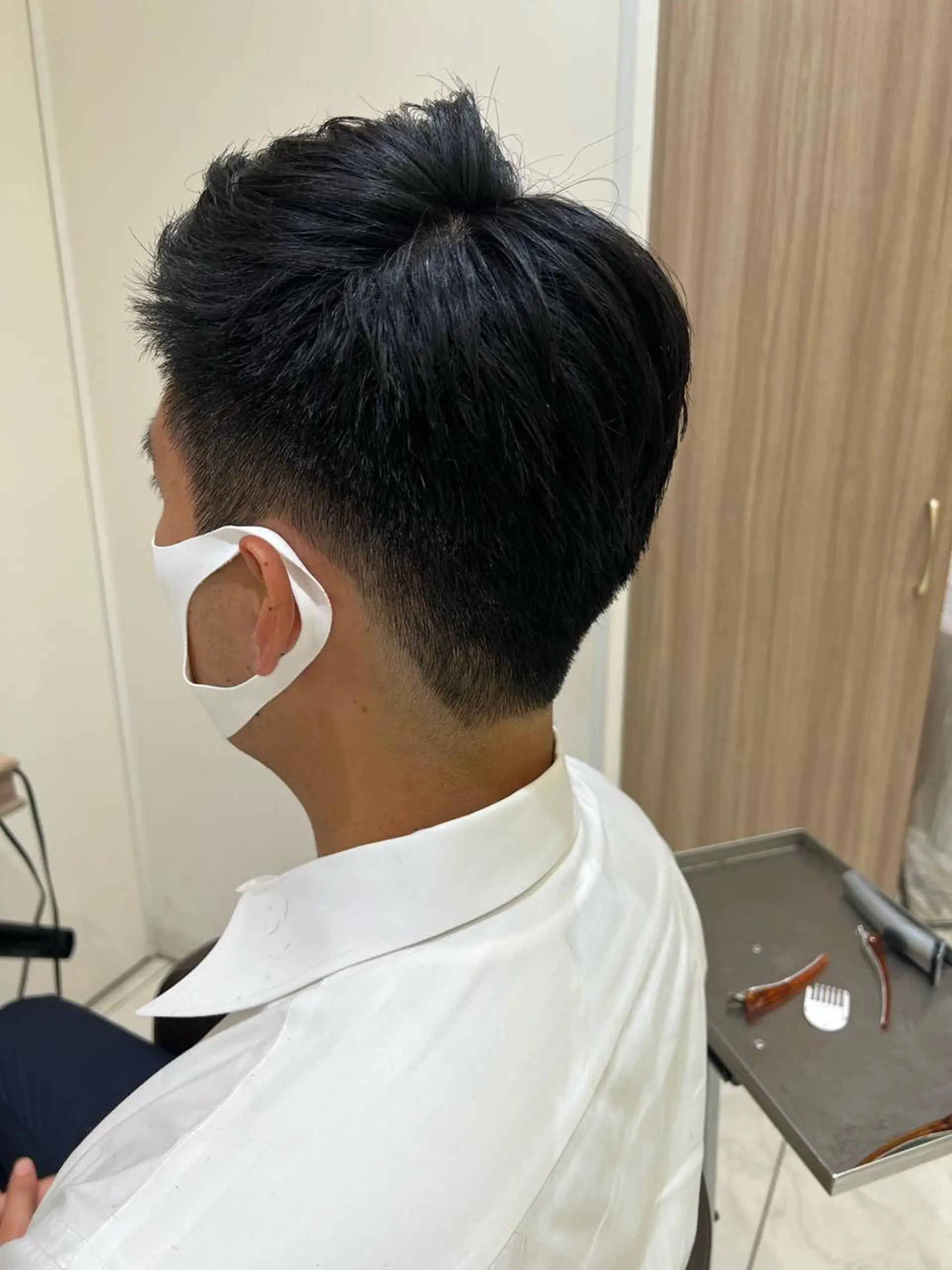 メンズ 顔周り/韓国レイヤー junkaのヘアスタイル