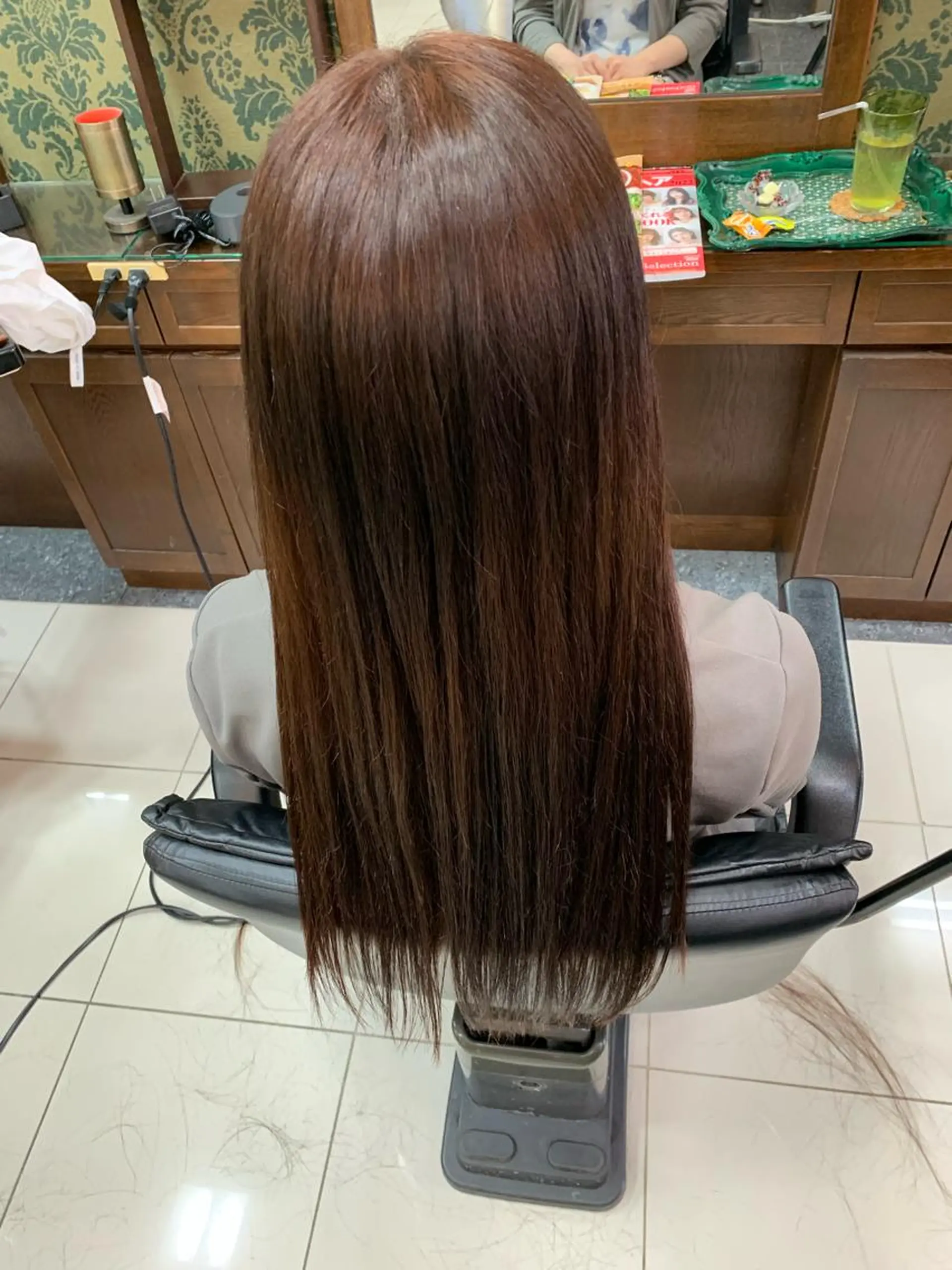 ロング 吉田 朱理のヘアスタイル