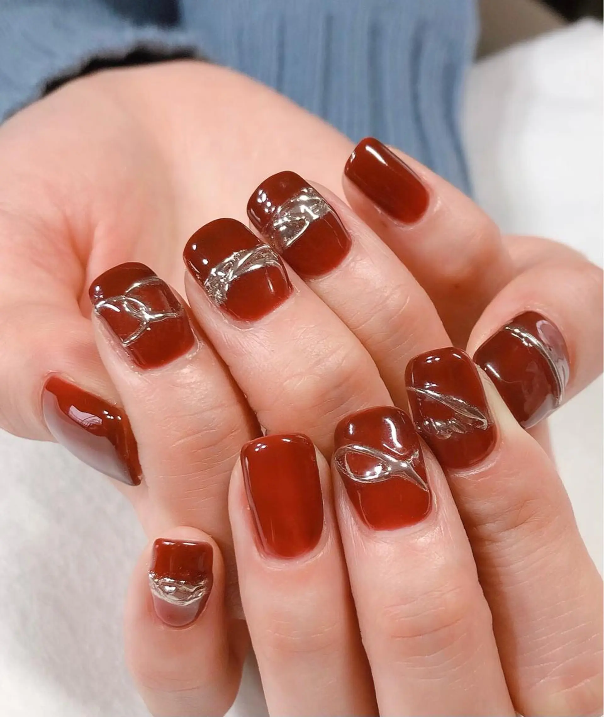 ネイル ジェルネイル 東 千夏のネイルデザイン