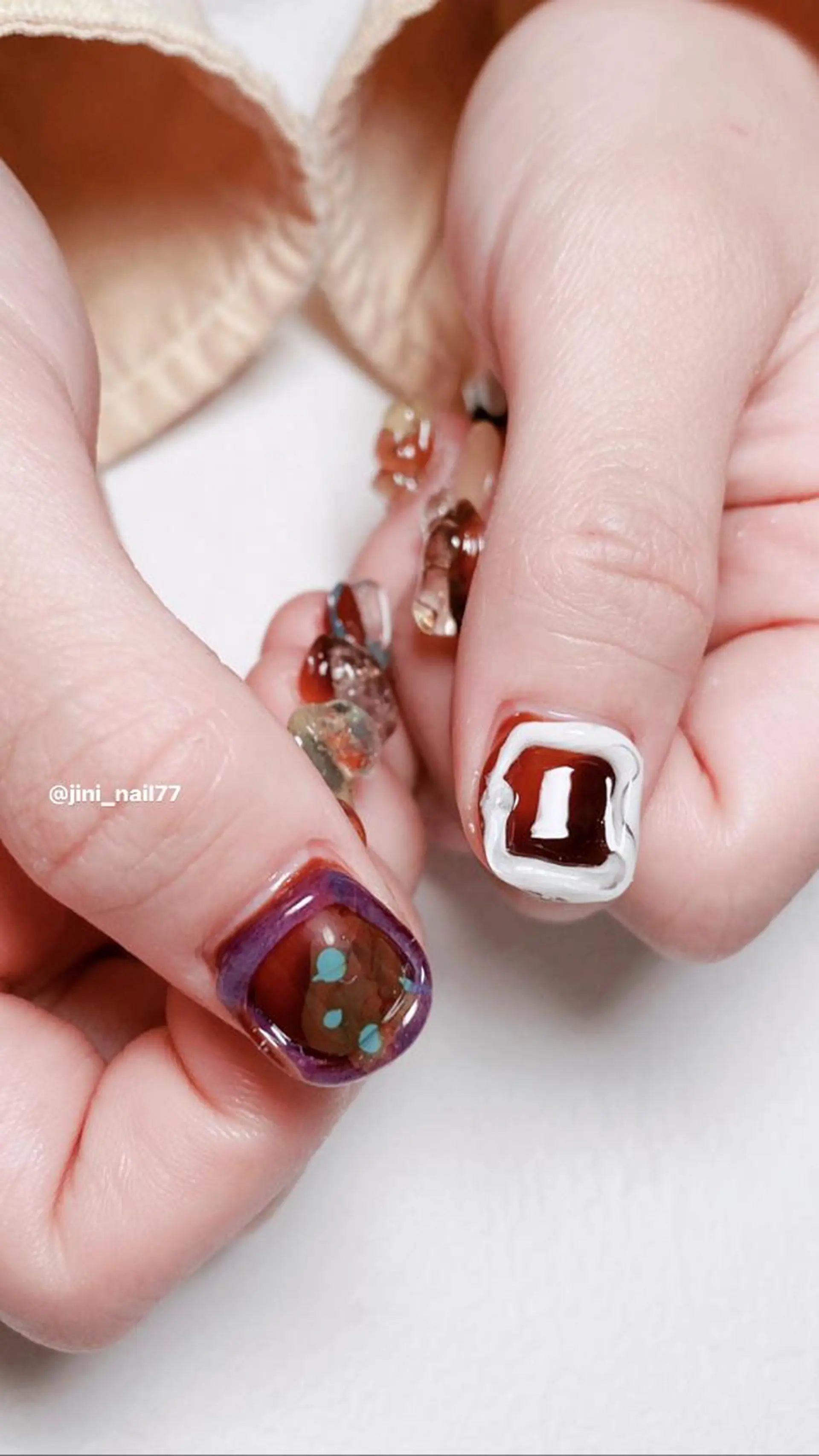 ネイル ハンドネイル JINI NAIL所属・ジニ ネイルのネイルデザイン