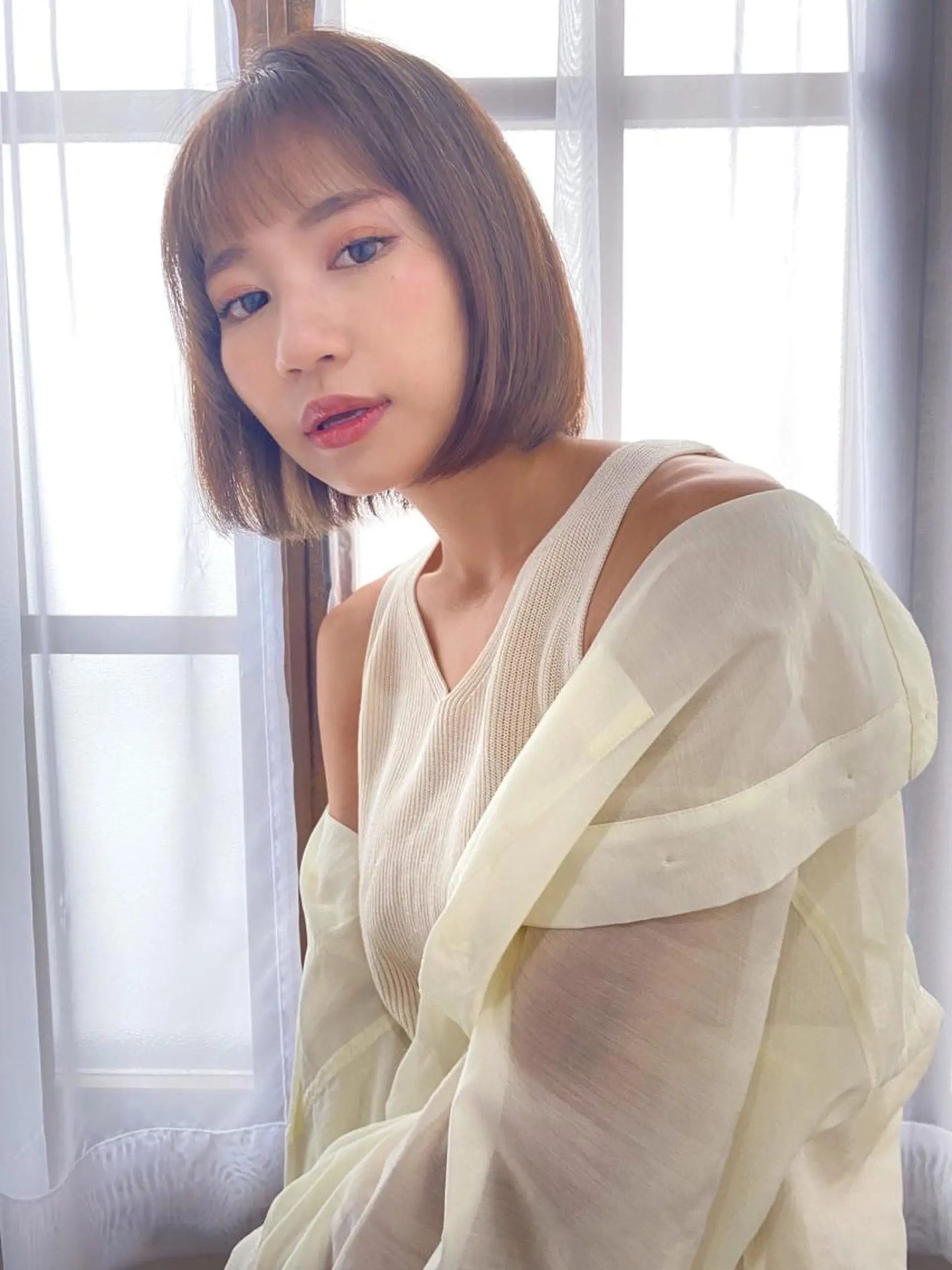 ショート カラー ショートボブ アディクシーカラー ブリーチ 透明感カラー エドルカラー reverie【レヴリー】所属・夜23時まで予約🉑 reverieあきらのその他イメージ