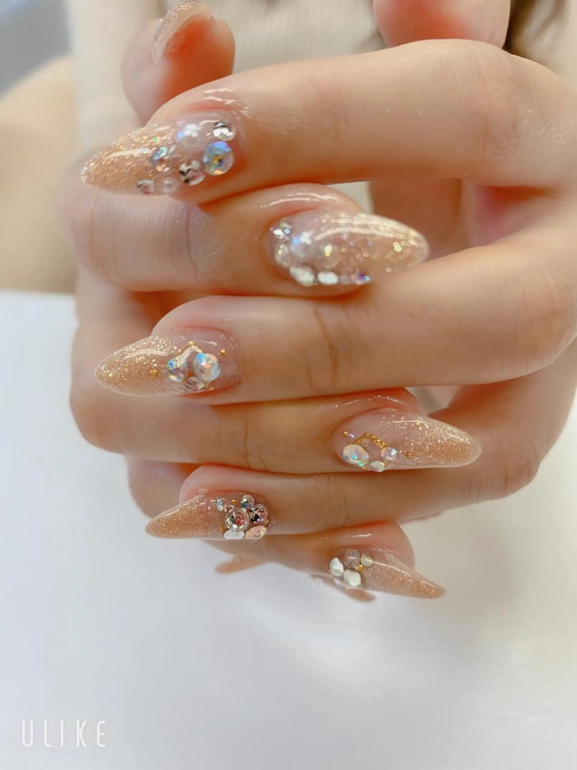 ミディアム ハンドネイル JNA認定講師🌸 RIEのネイルデザイン