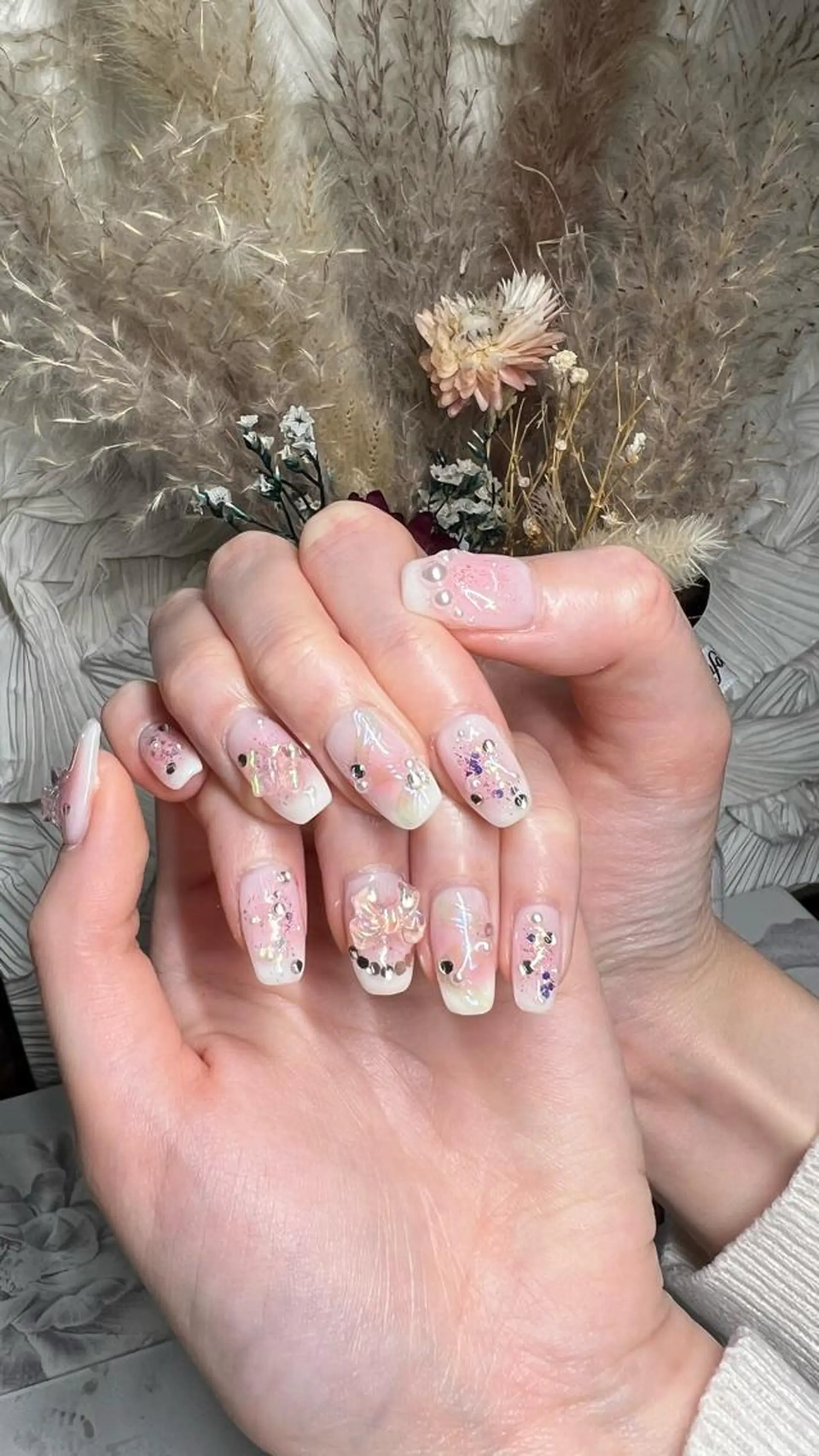 ネイル リボン DC nail salonのネイルデザイン