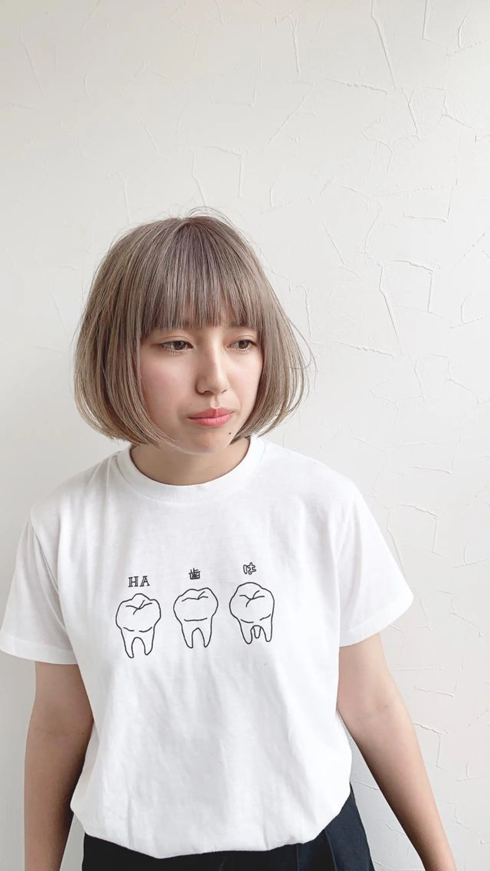 ショート ボブ 狩野 純一郎のヘアスタイル