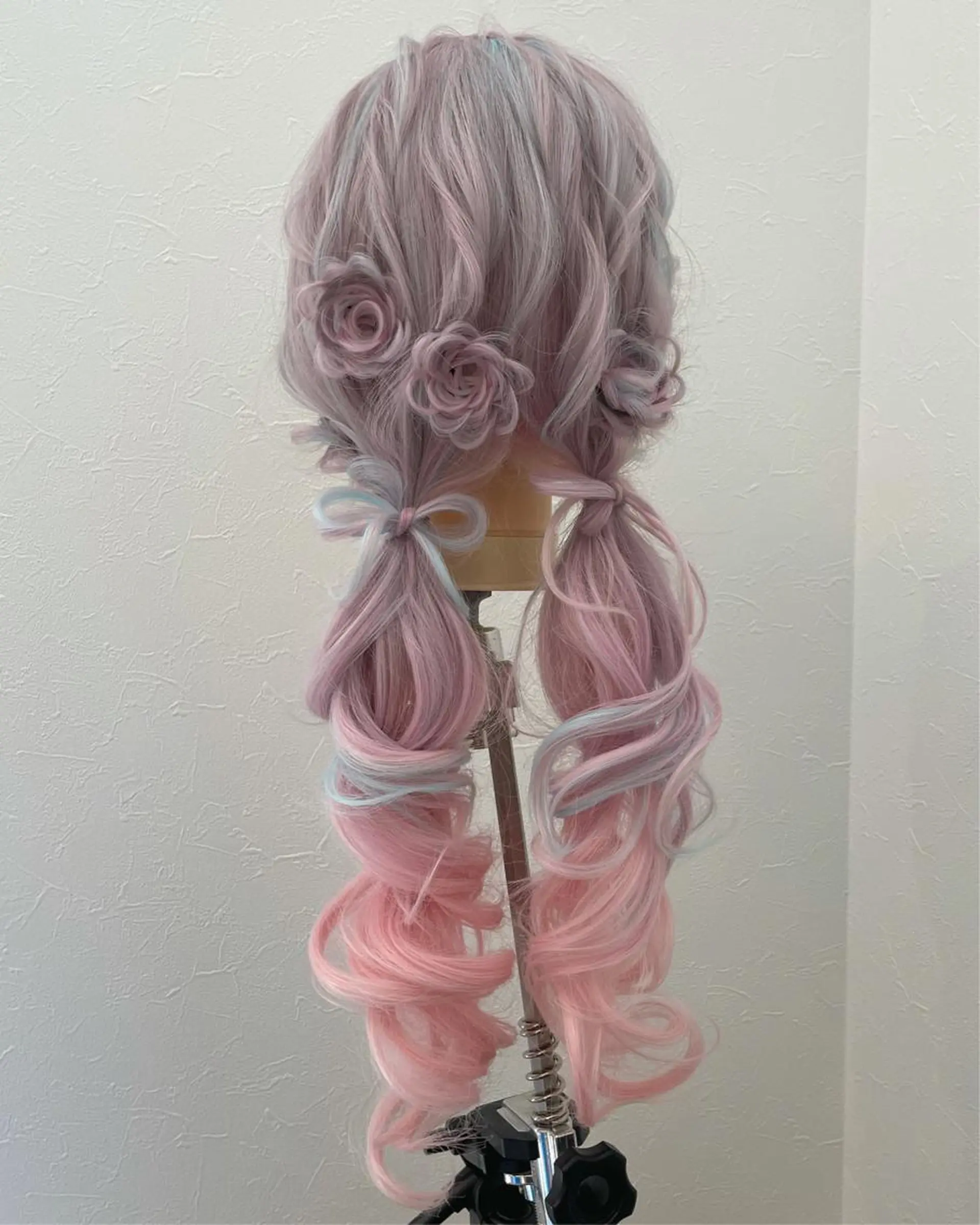 ロング 中山 郁恵のヘアスタイル