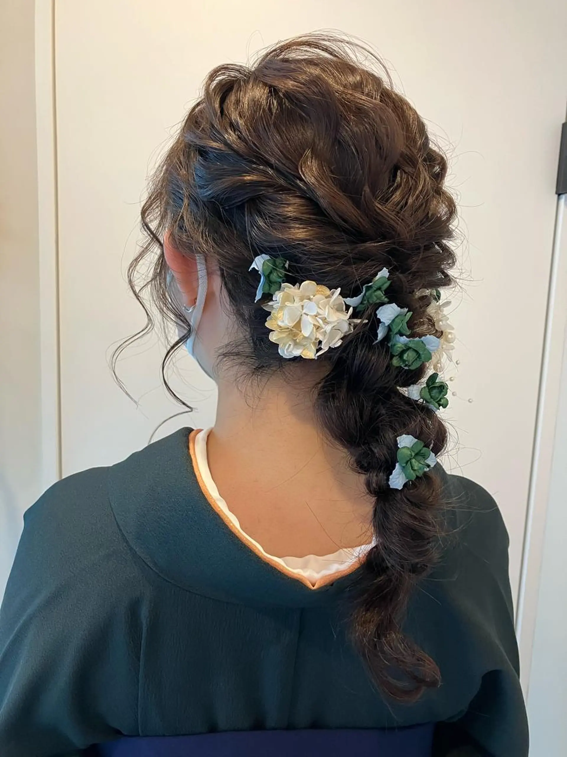 ヘアアレンジ 卒業式のヘアスタイル Hair&Make Nahoのマツエク・マツパデザイン