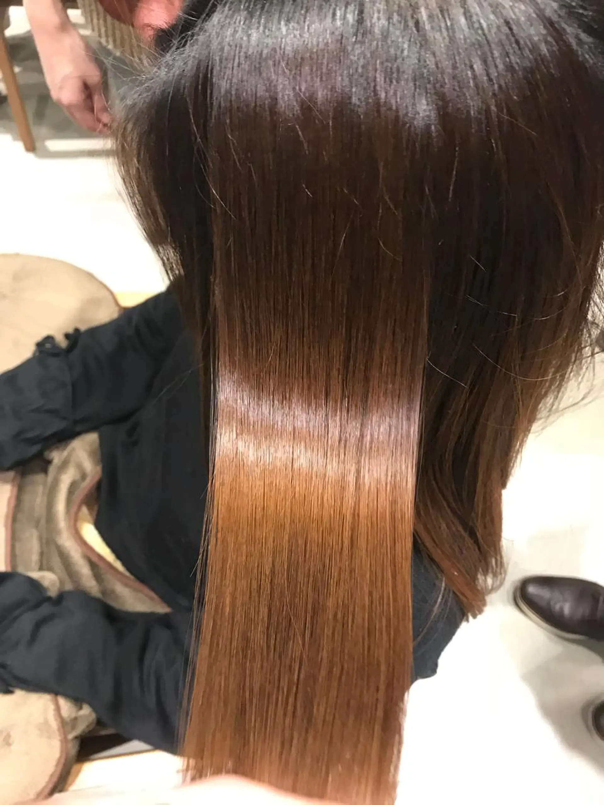 ミディアム パーマ THREE byKEEPのヘアスタイル