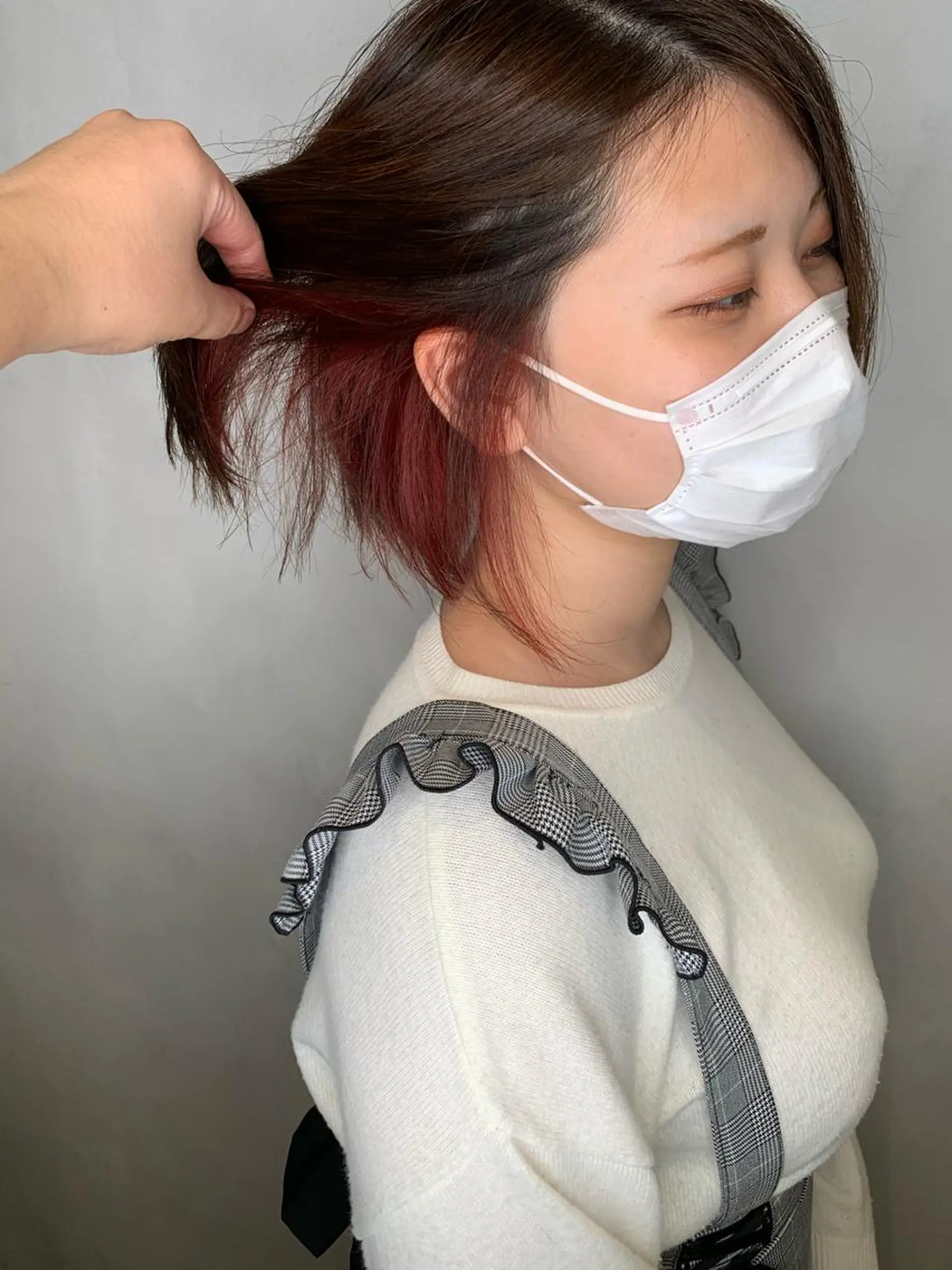 カラー 吹田 駿 髪質改善縮毛矯正のヘアスタイル