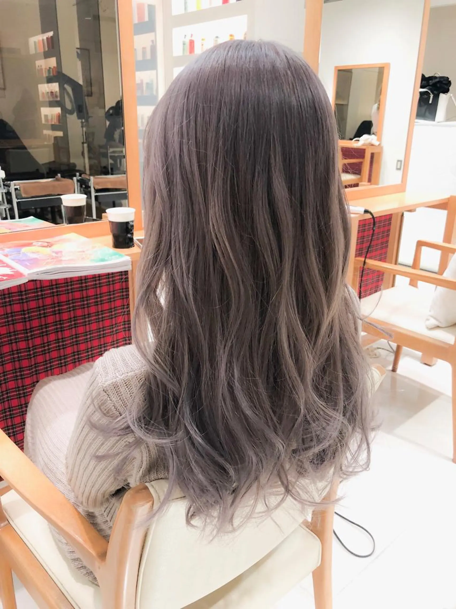 ロング カラー Days 透明感カラーのヘアスタイル
