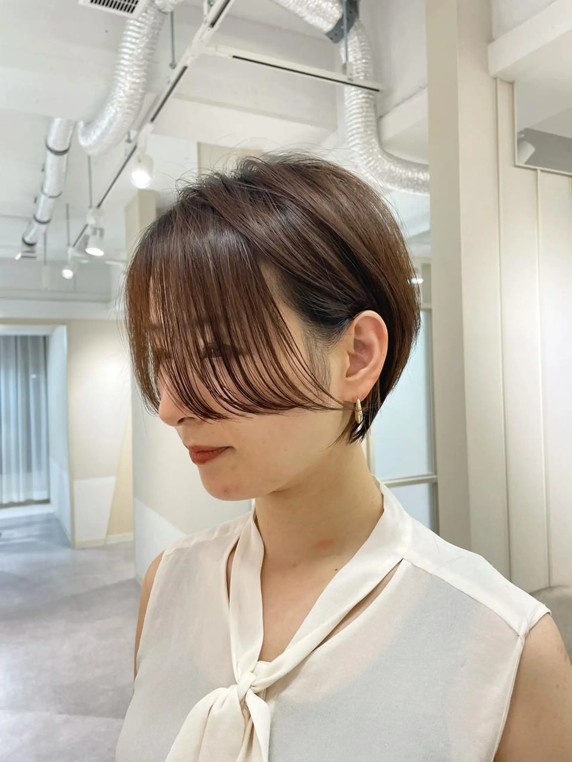 ショート 江崎 良のヘアスタイル