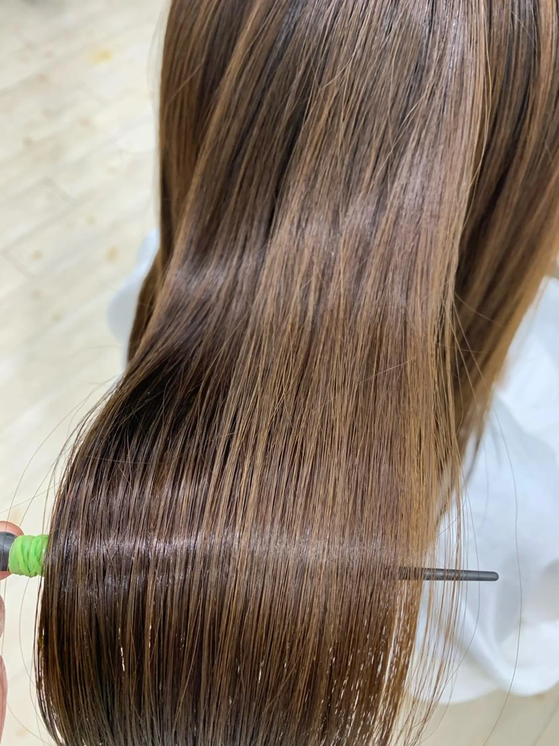 セミロング 心斎橋/海外レイヤー 募集中三好玲奈のヘアスタイル