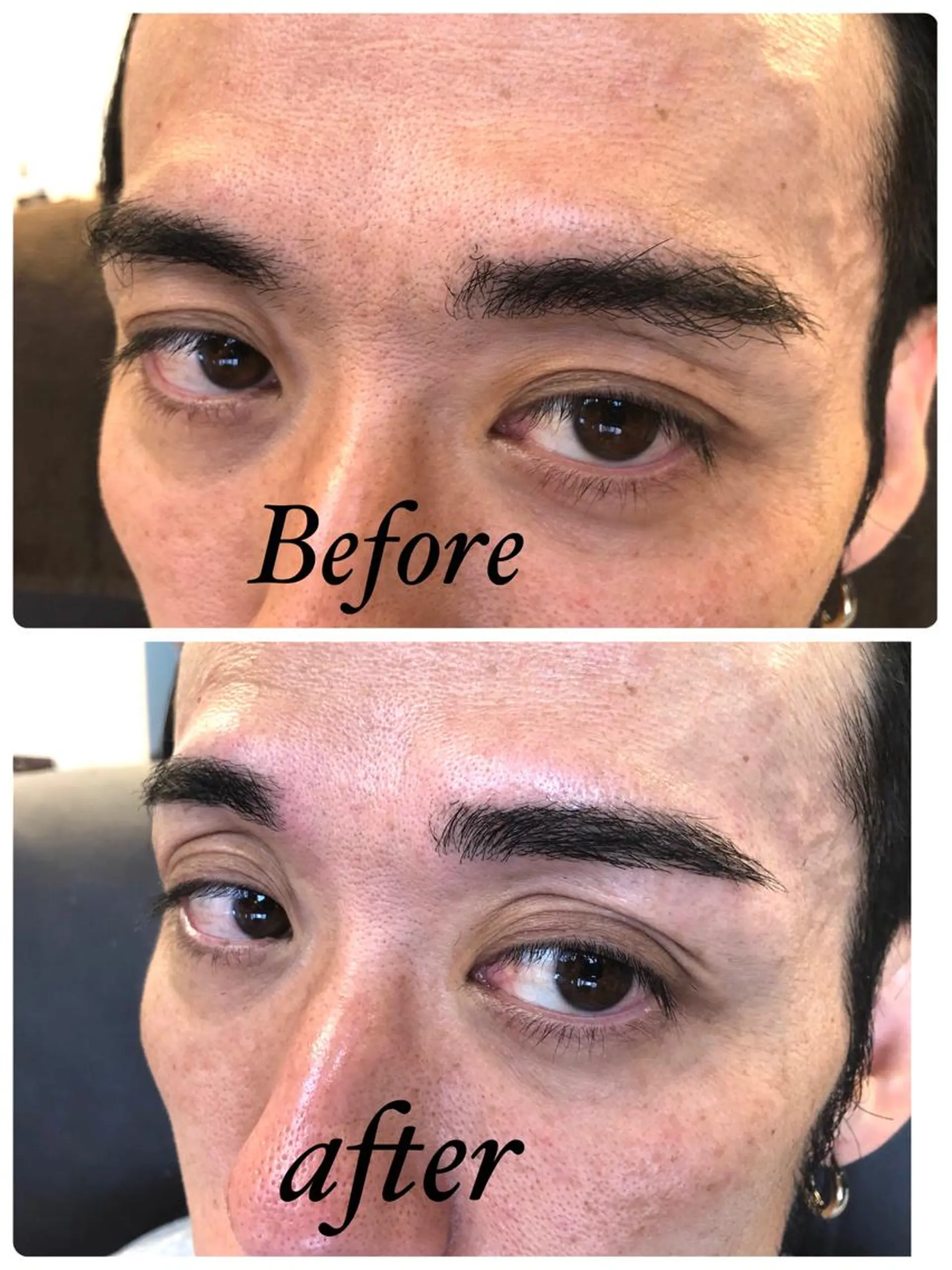 メンズ ワックス脱毛 眉カット その他(アイブロウ) セレビアイ日本橋 吉田のマツエク・マツパデザイン