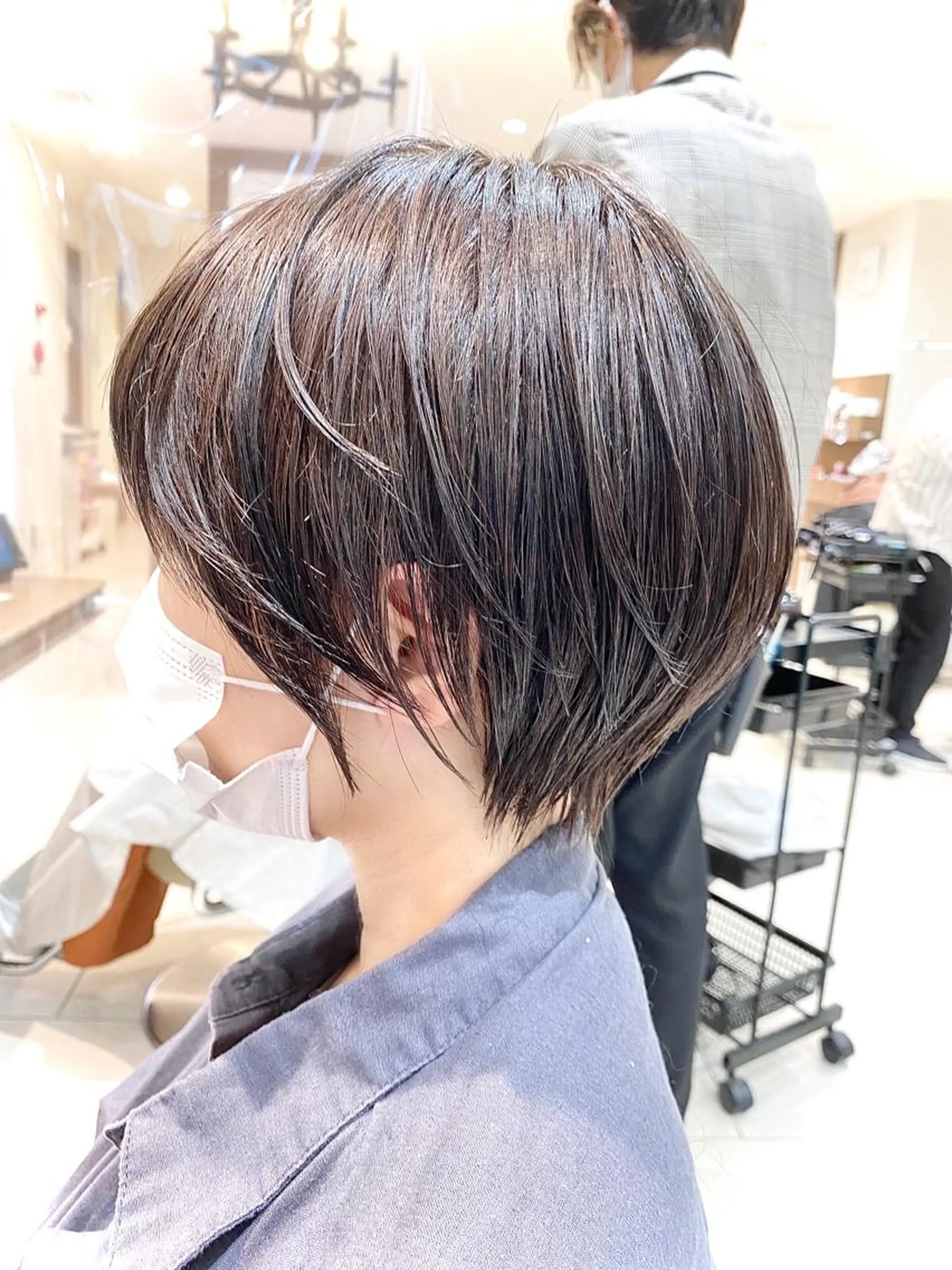 ショート カラー 横山 直輝のヘアスタイル