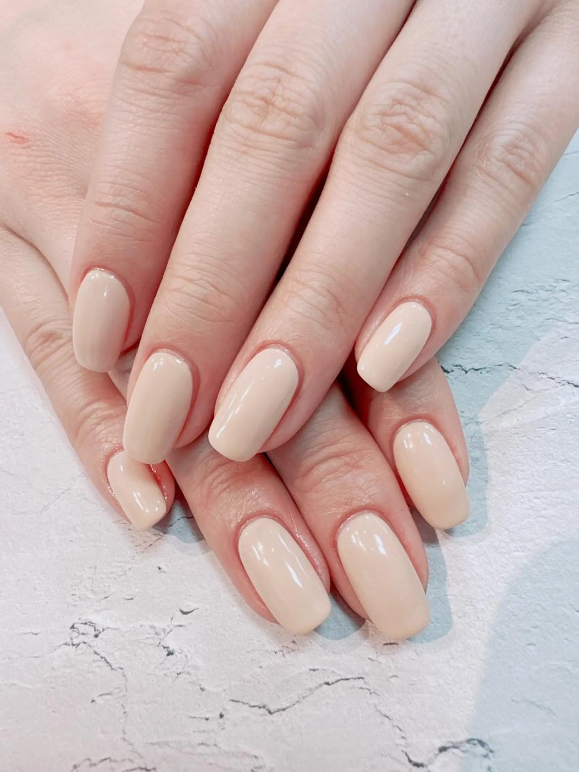 ネイル ワンカラーネイル ハンドネイル nailist SATO【銀座】のネイルデザイン