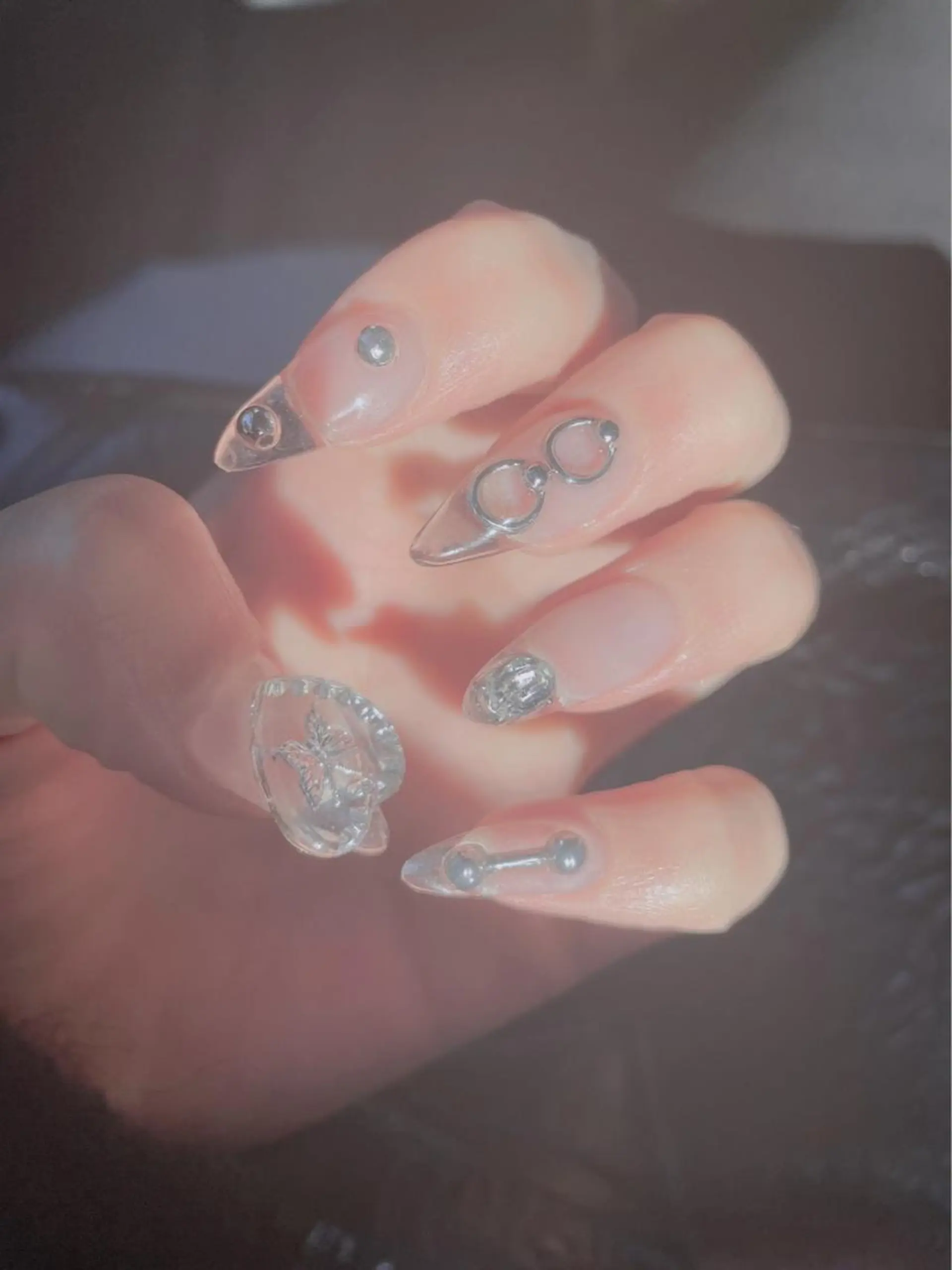 ネイル 持ち込み ニュアンスネイル Charme. NOBUKOのネイルデザイン