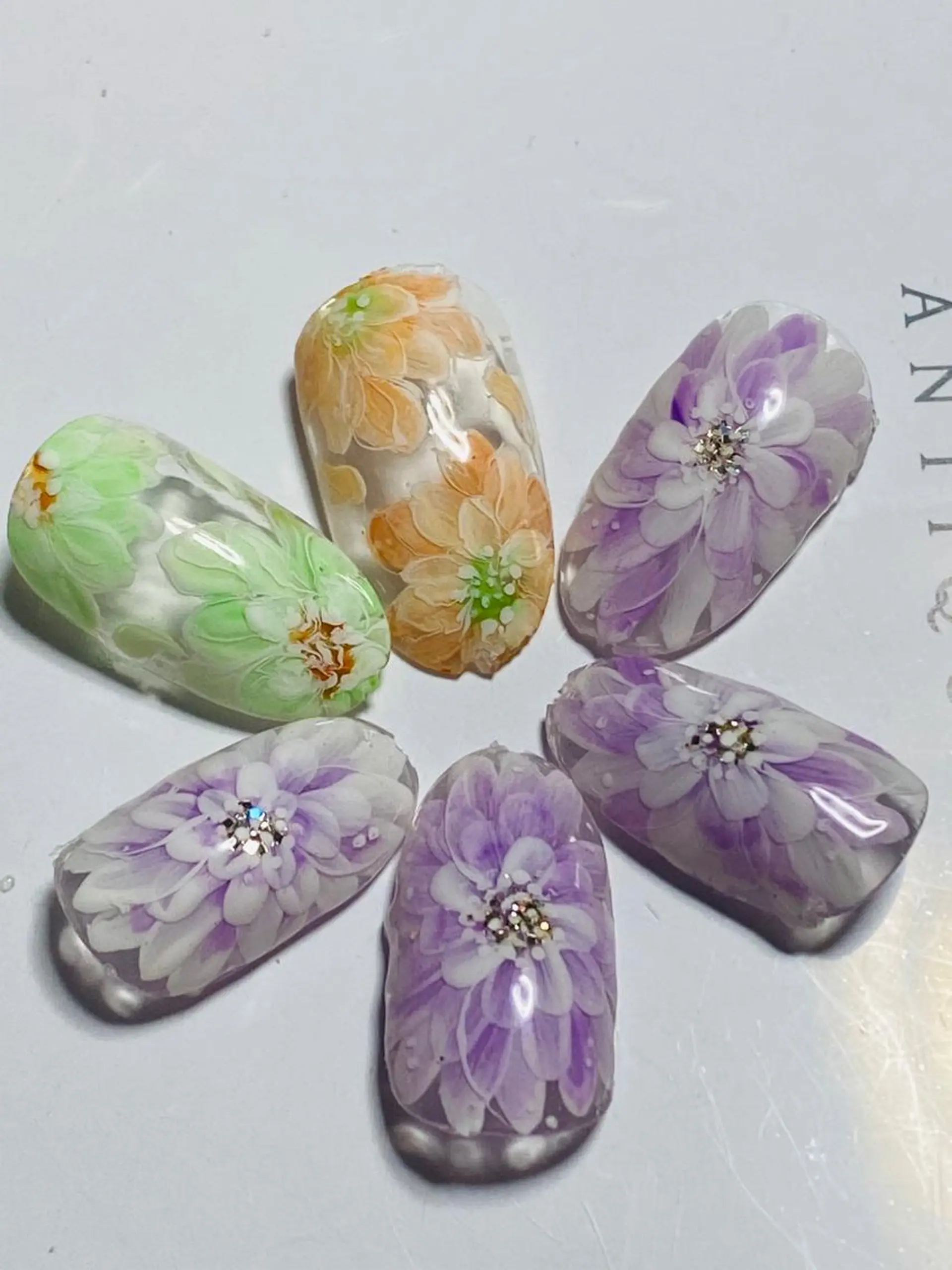 ネイル 自宅ネイルサロン ♦️nuance♦️のネイルデザイン