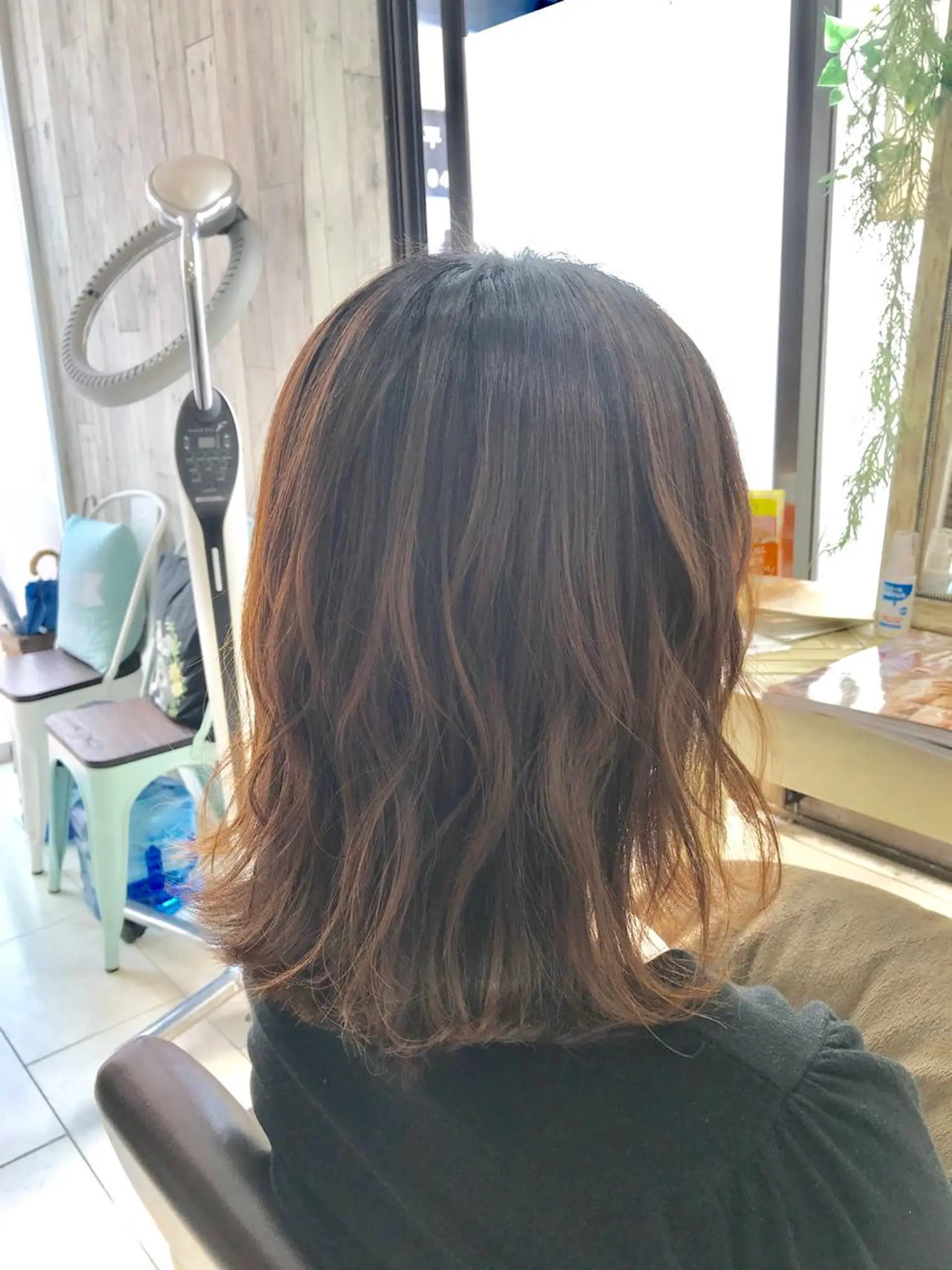 ミディアム 石井 彰浩のヘアスタイル