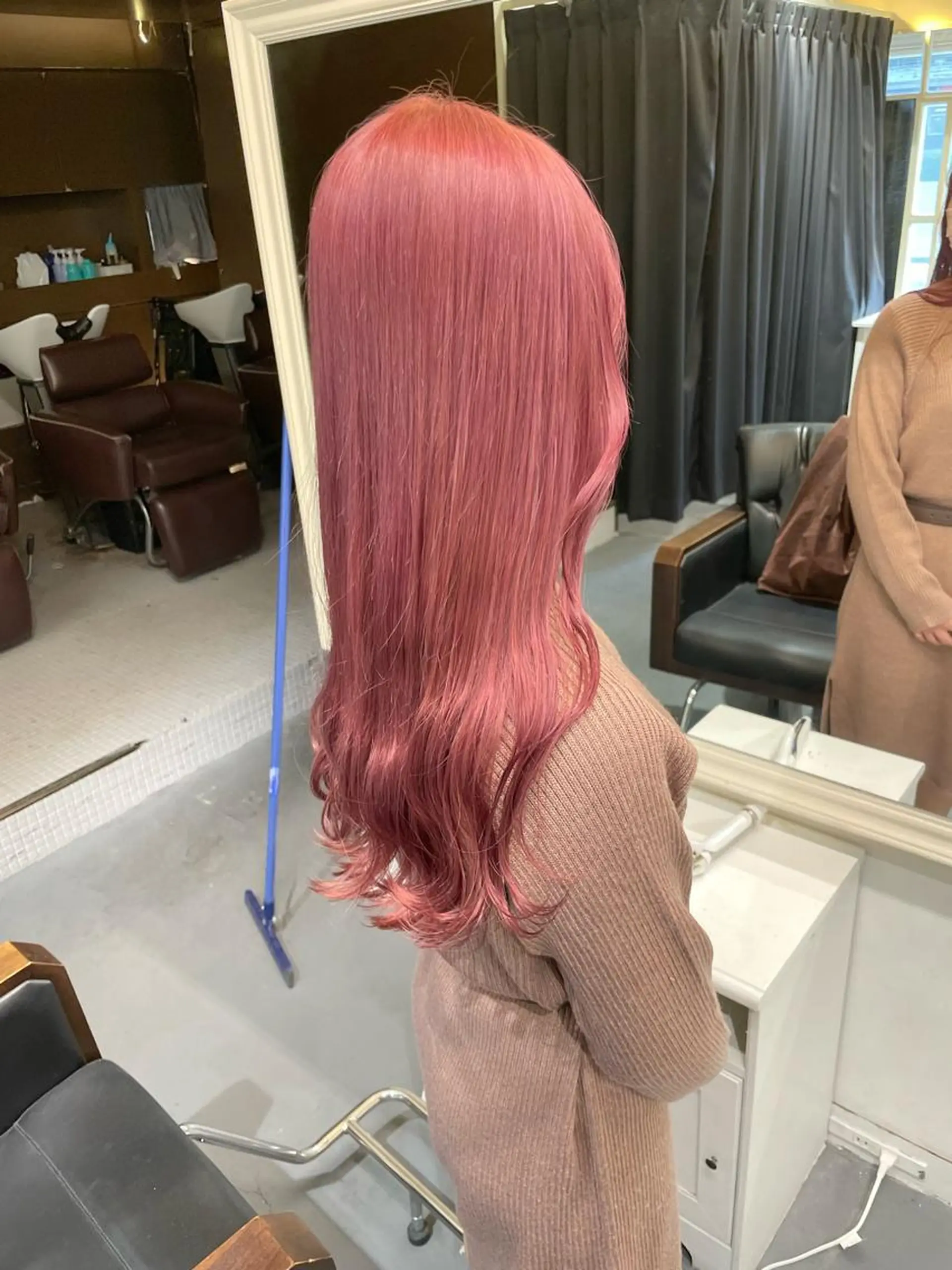 ロング カラー ボブ/パーマ 古家 佑真のヘアスタイル