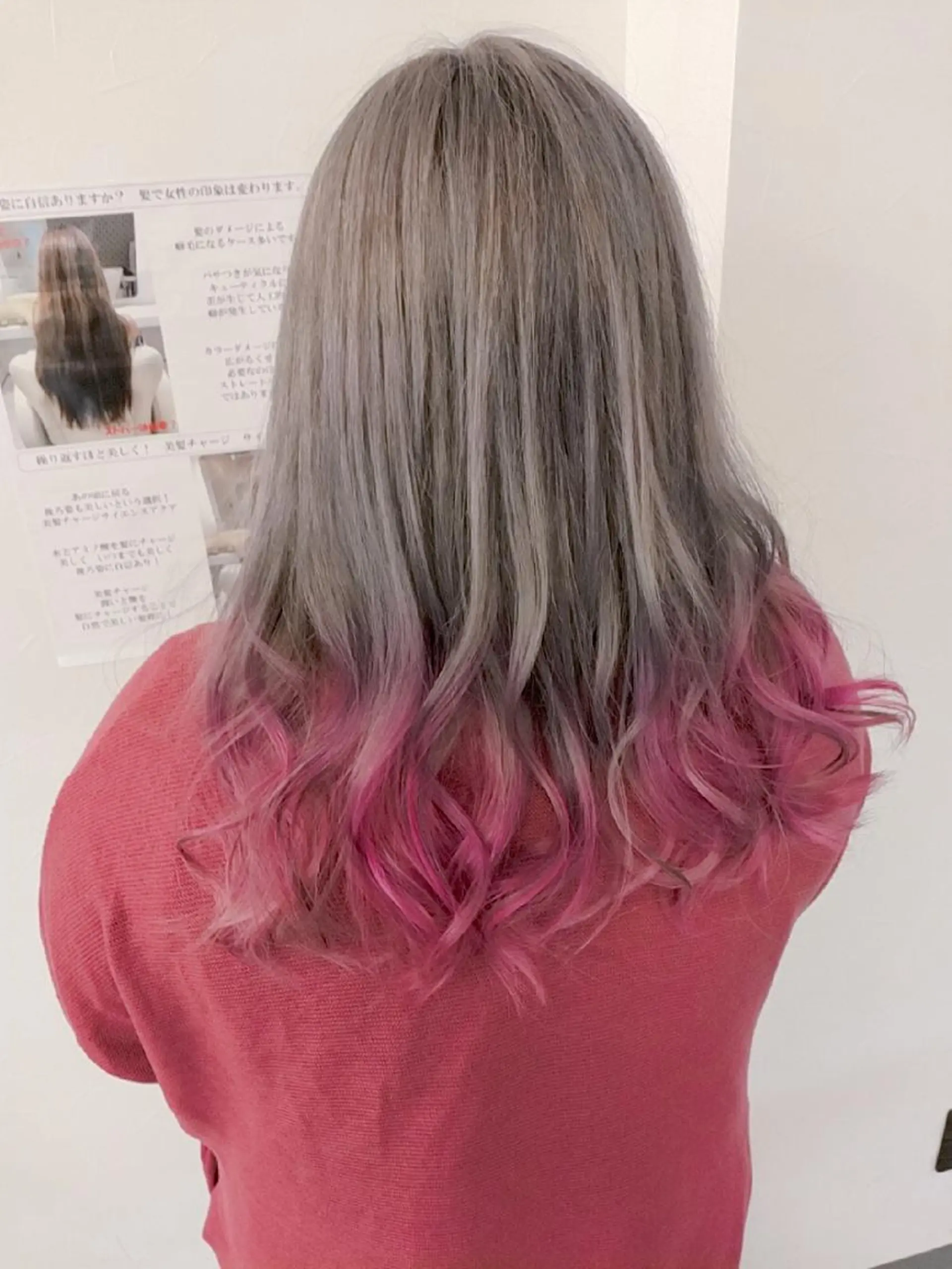 ロング カラー バレイヤージュ ブリーチ ダブルカラー グラデーションカラー ハイライトカラー デザインカラー髪質 改善Lilithのその他イメージ
